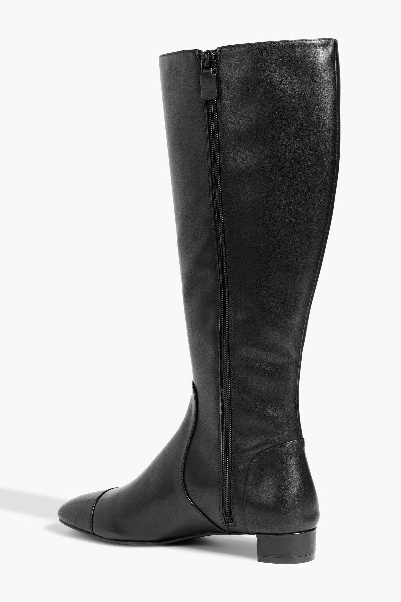 Stuart Weitzman Bridget Leather Knee Boots Black Women's