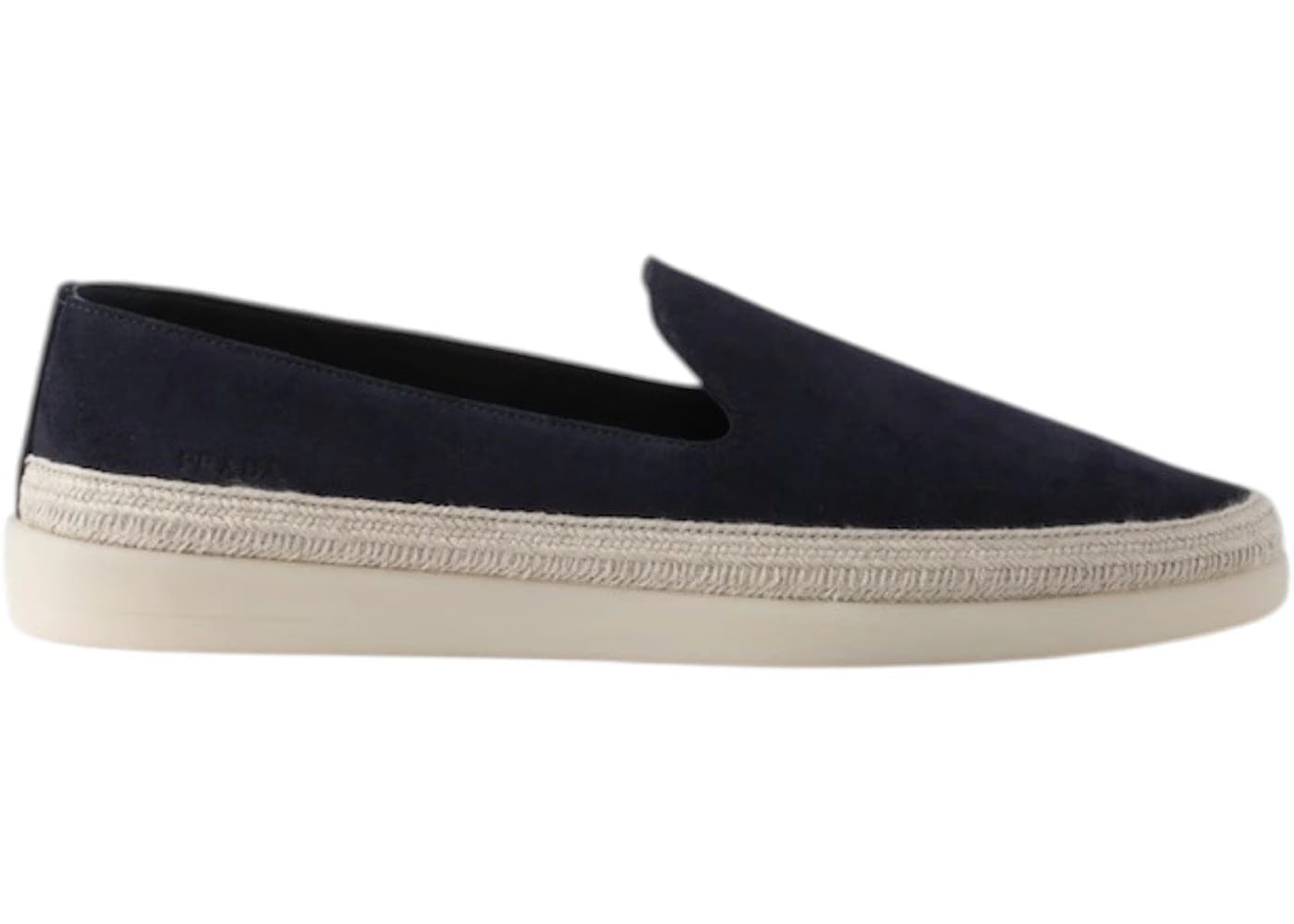 Prada Suede Loafer Blue