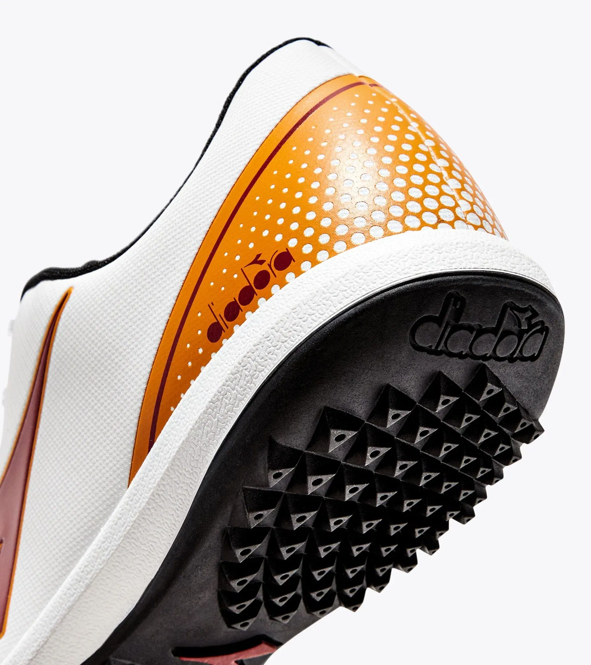 Diadora Pichichi 7 Tfr White/Chili Pepper/Russet Orange
