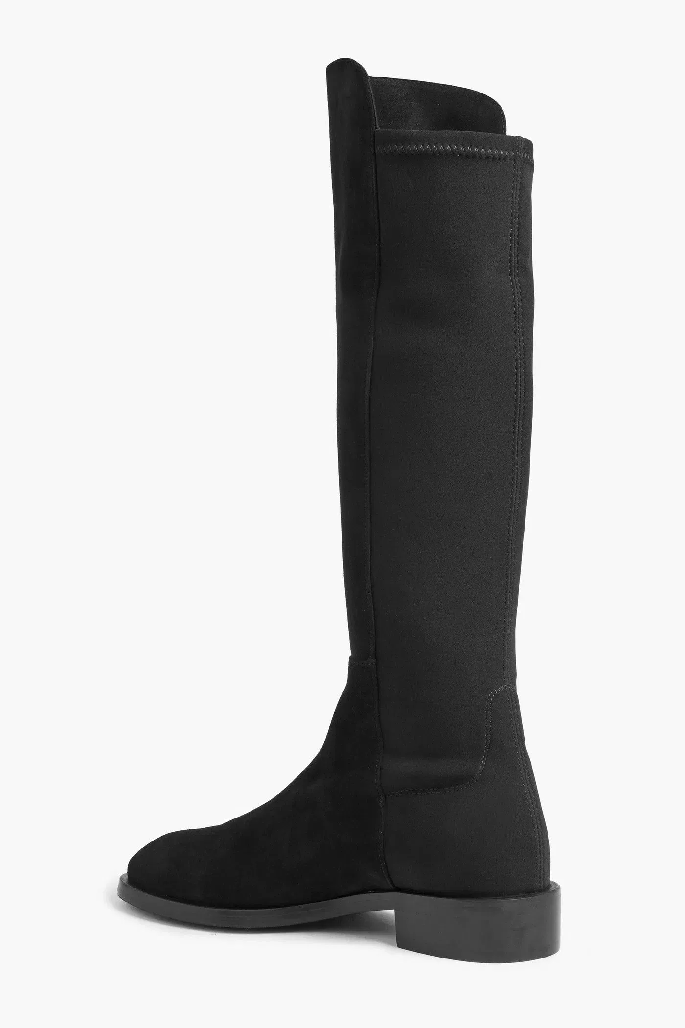 Stuart Weitzman Keelan City Microstretch And Suede Knee Boots Black Women's