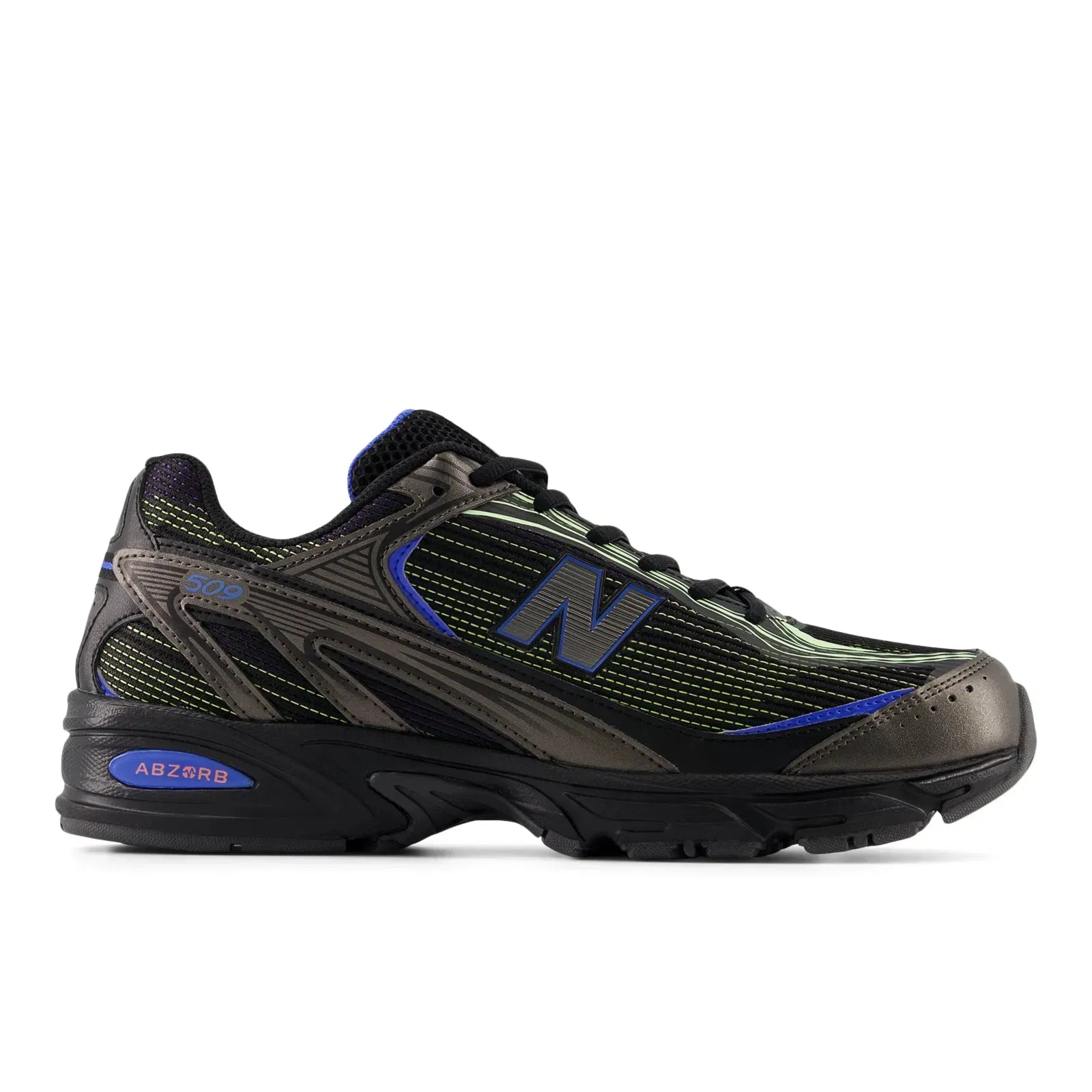 New Balance 509 Black With Blue Bird And Afterglow Black With Blue Bird And Afterglow