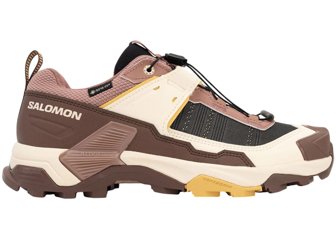 Salomon X Ultra 5 Gore-Tex Burlwood French Roast Rattan Womens