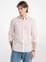 Michael Kors Striped Cotton Blend Shirt LIGHT SAND