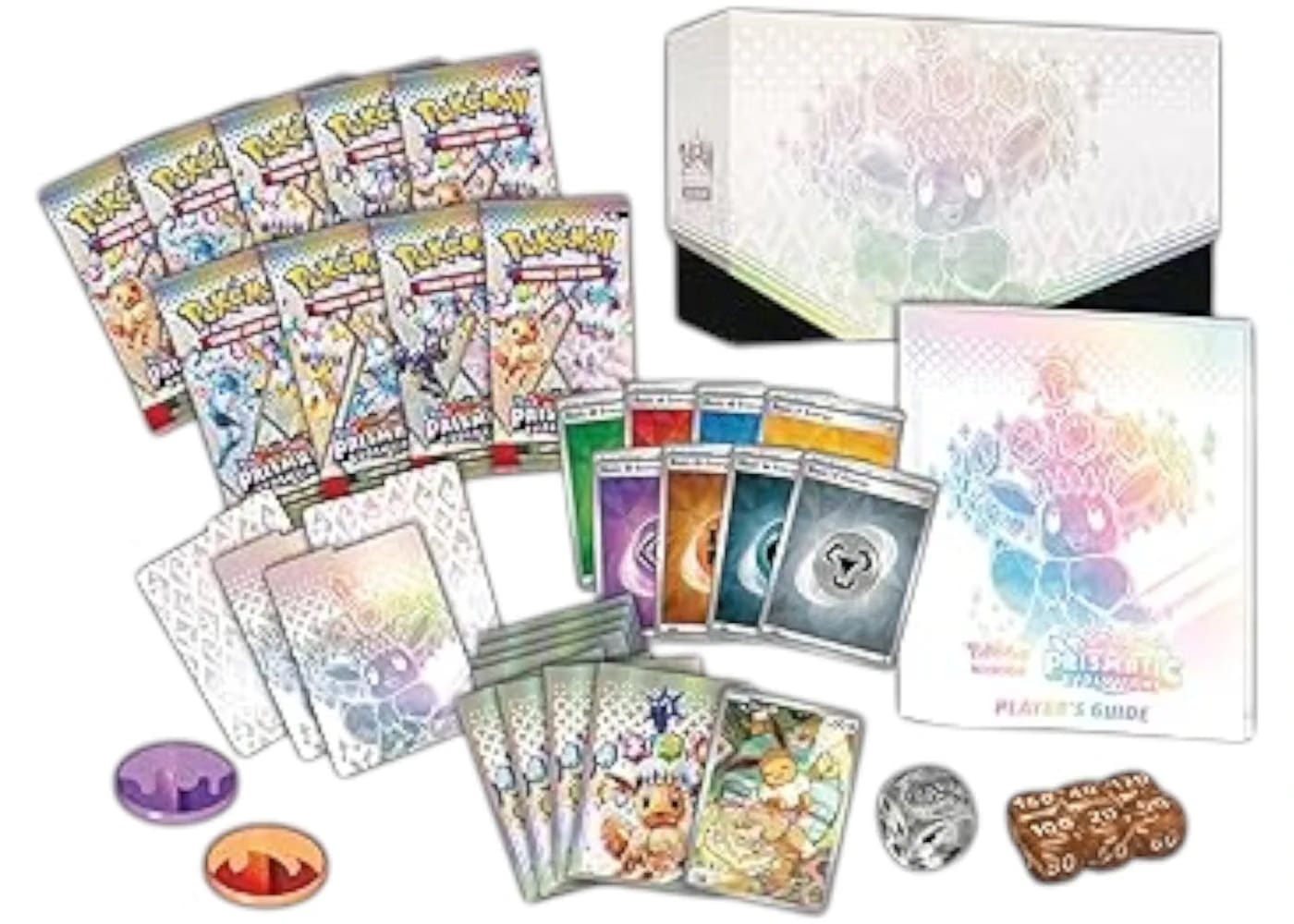 Pokemon Scarlet & Violet Prismatic Evolutions Elite Trainer Box 2X Lot