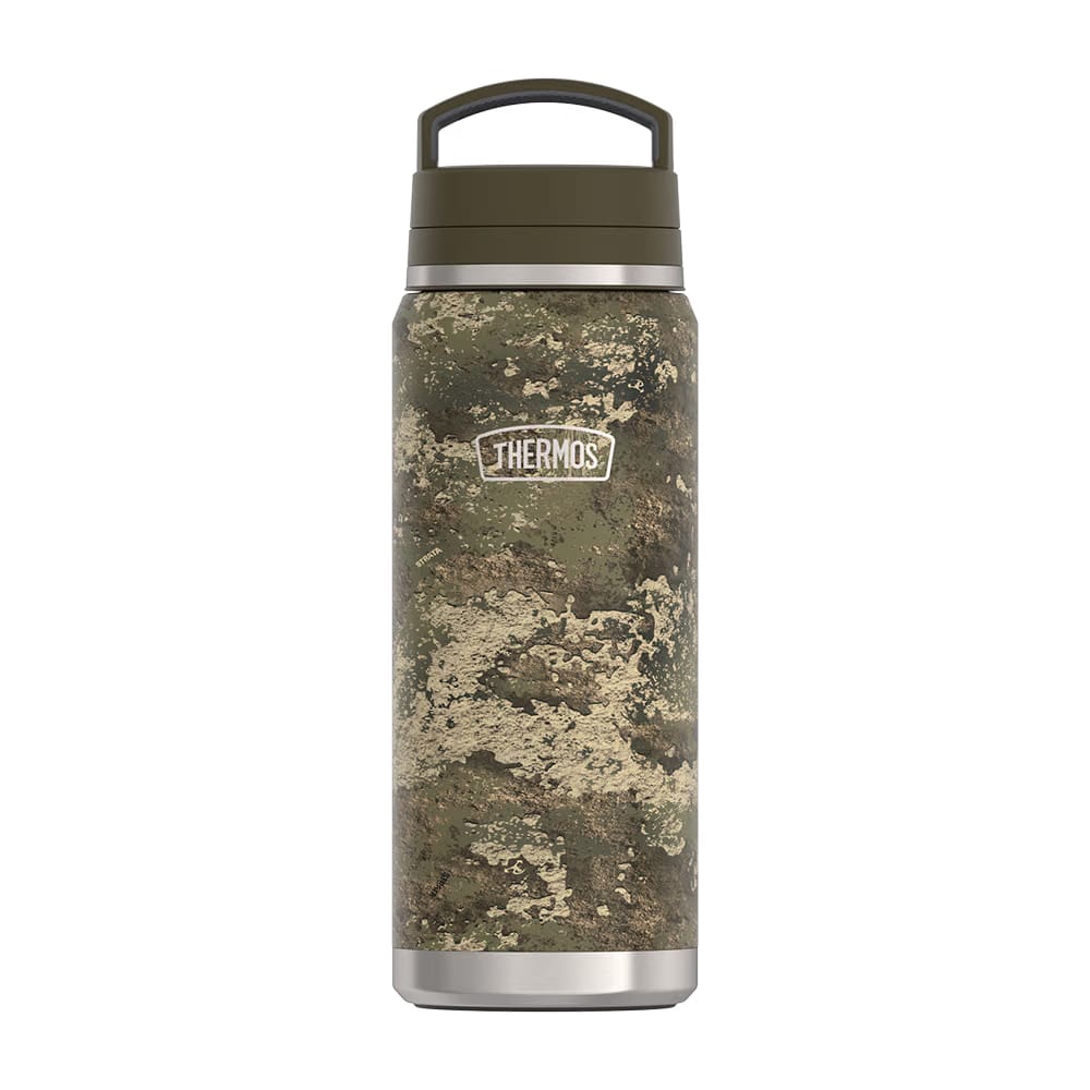 Thermos 40oz Icon Dual Temp Beverage Bottle Truetimber Strata Camo