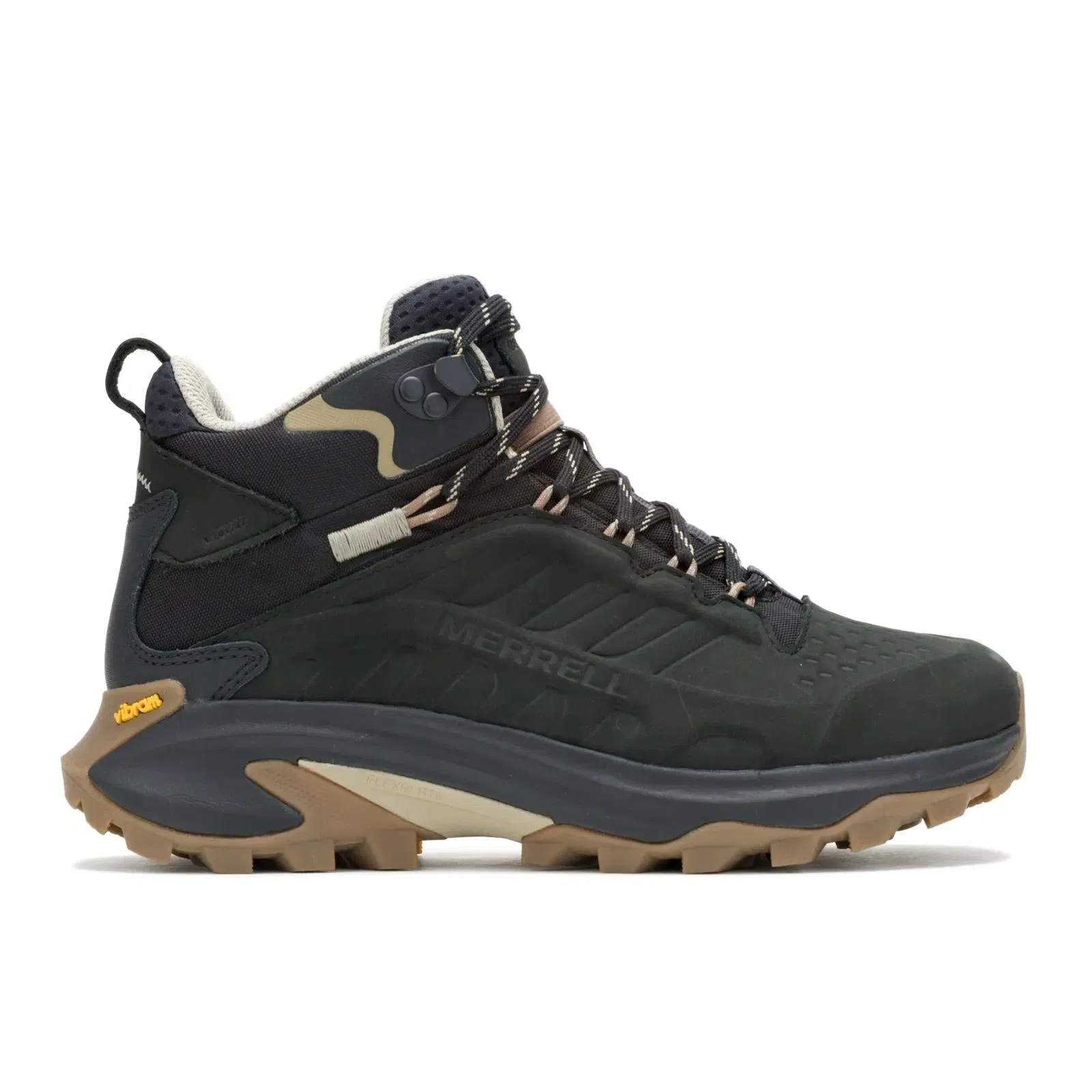 Merrell Women's Moab Speed 2 Leather Mid Waterproof Black