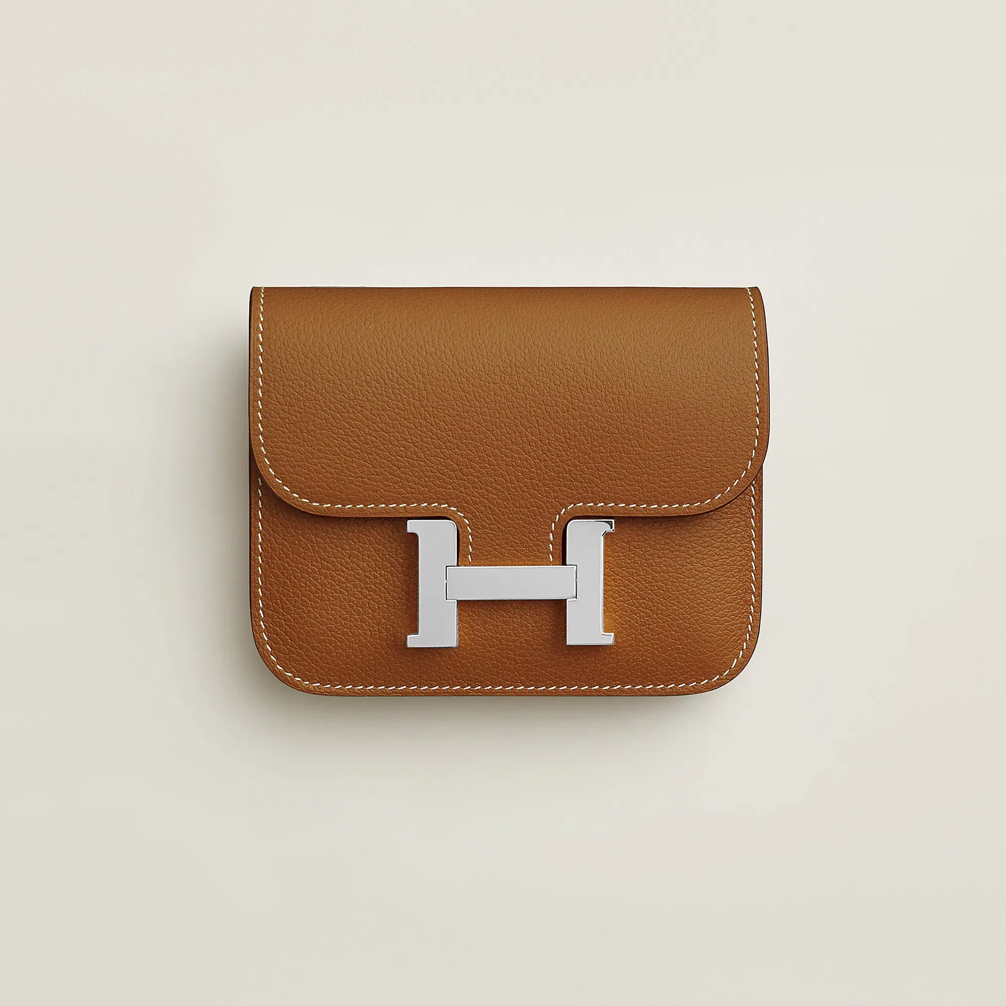 Hermes Constance Slim Wallet Alezan