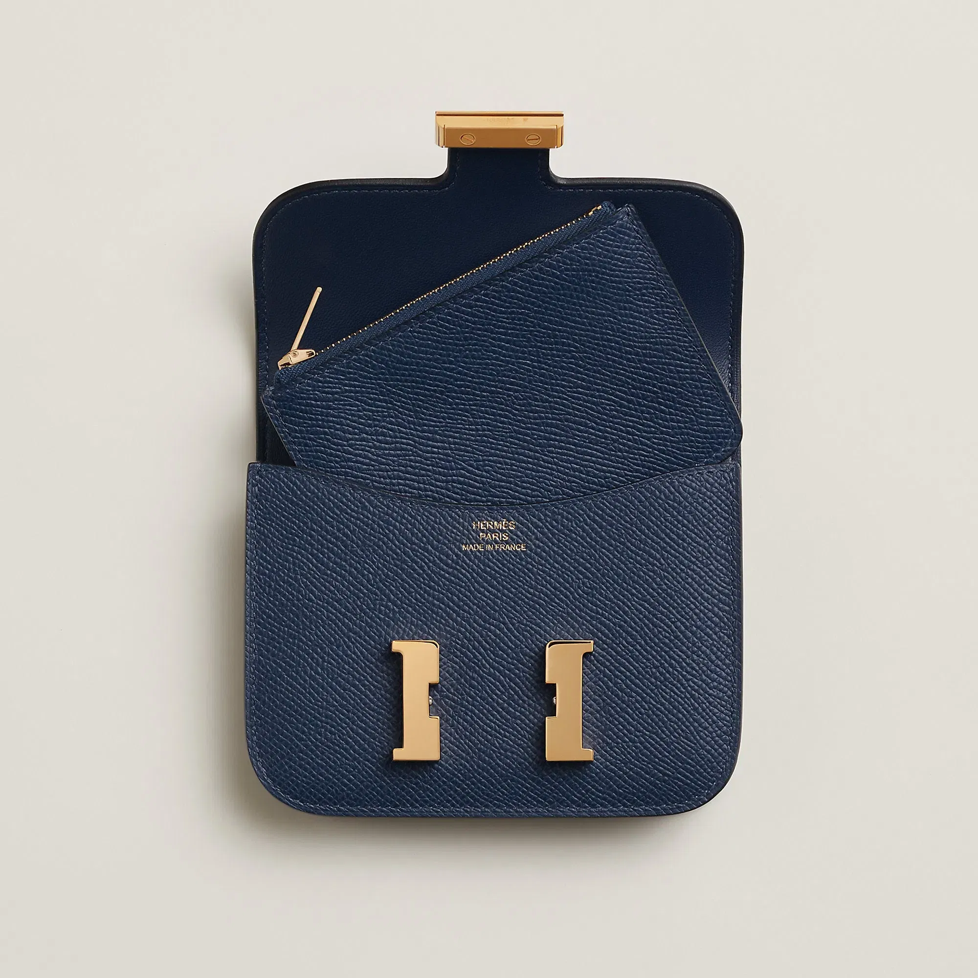 Hermes Constance Slim Wallet Alezan