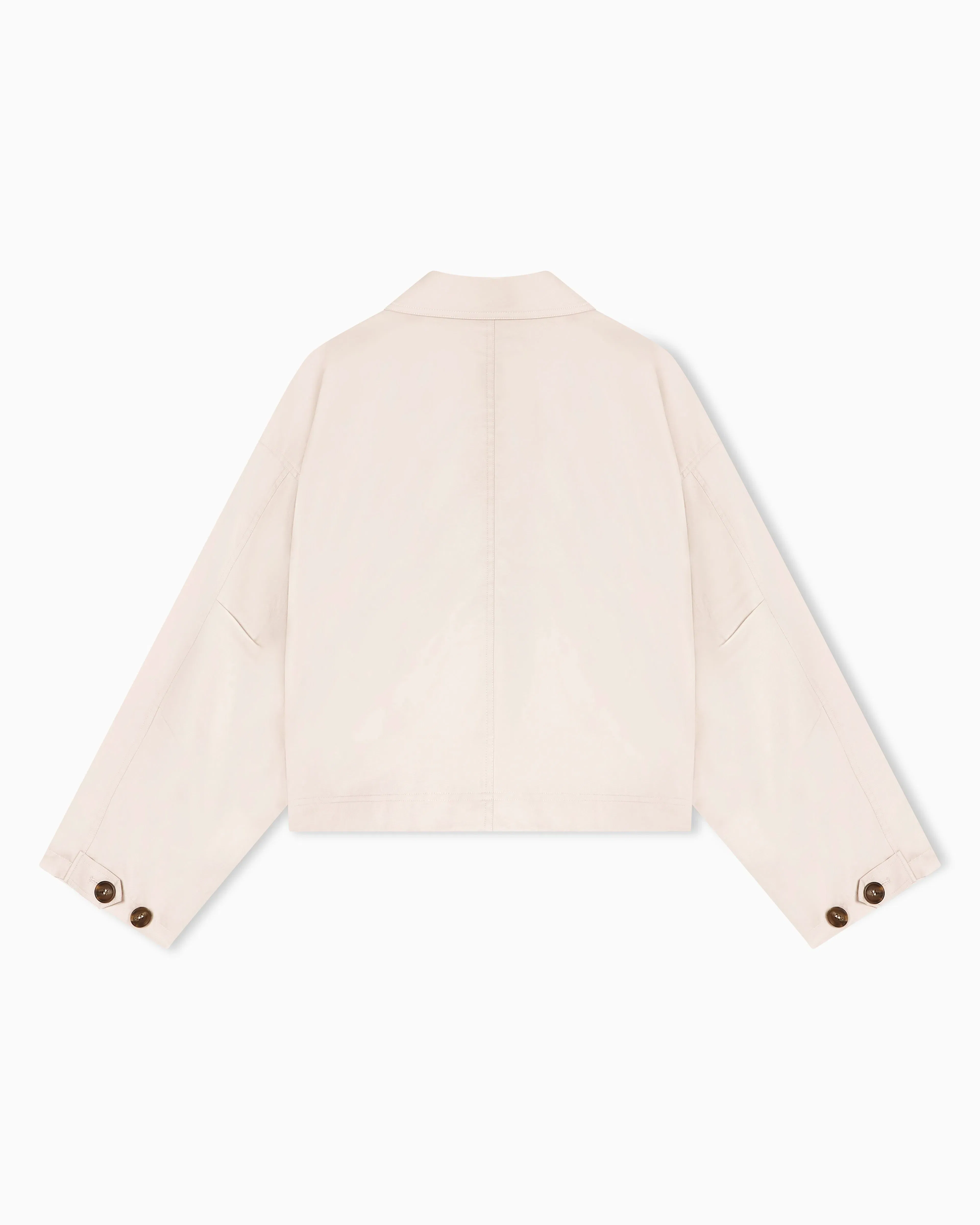 Emporio Armani Pima cotton gabardine blouson