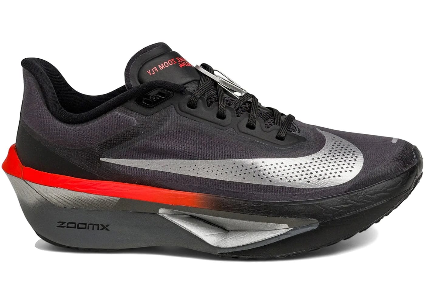 Nike Zoom Fly 6 Black Metallic Silver Crimson