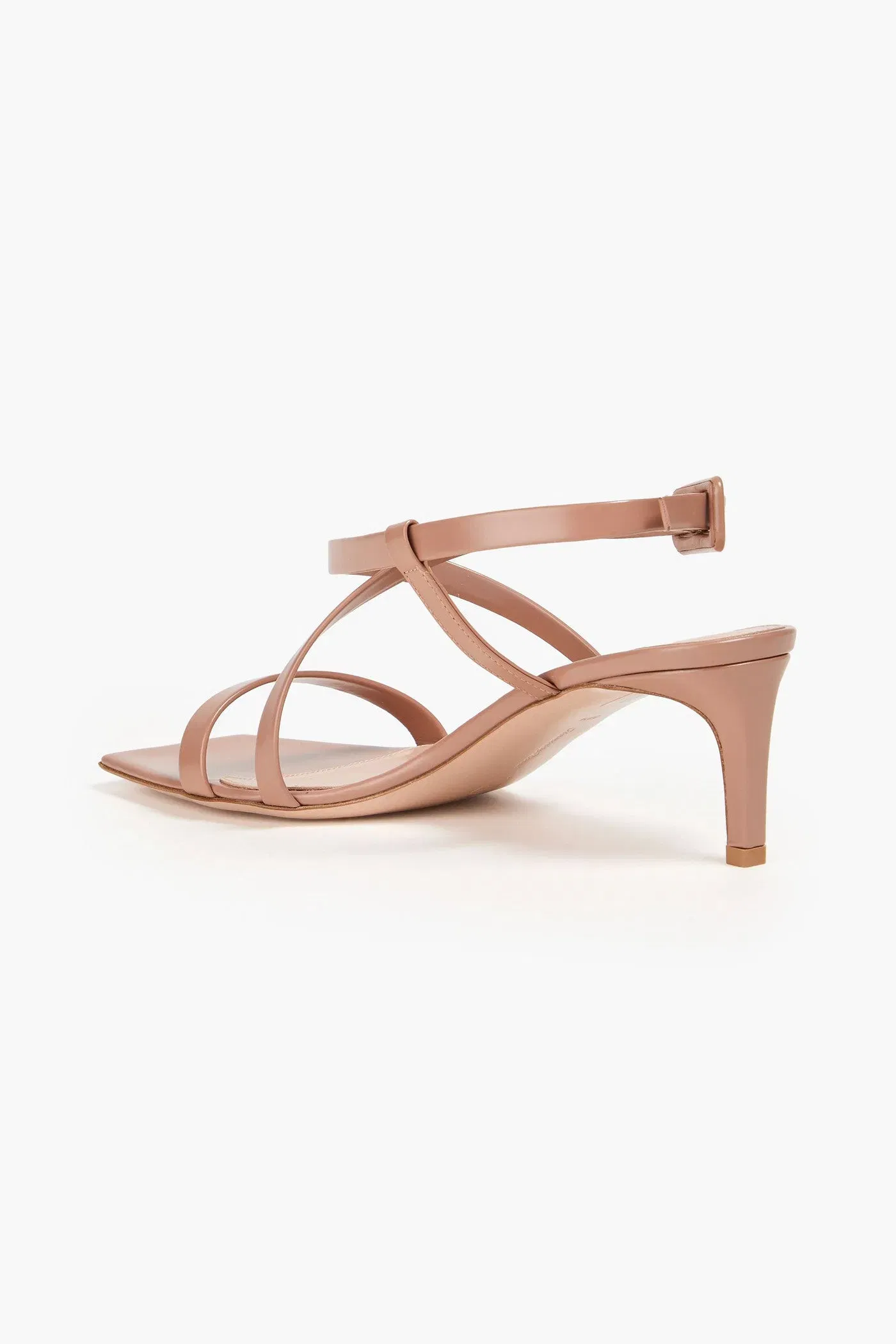 Gianvito Rossi Lindsay 55 Leather Sandals Blush Women's