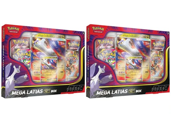 2025 Pokemon Mega Evolution Mega Latias Ex Box 2X Lot