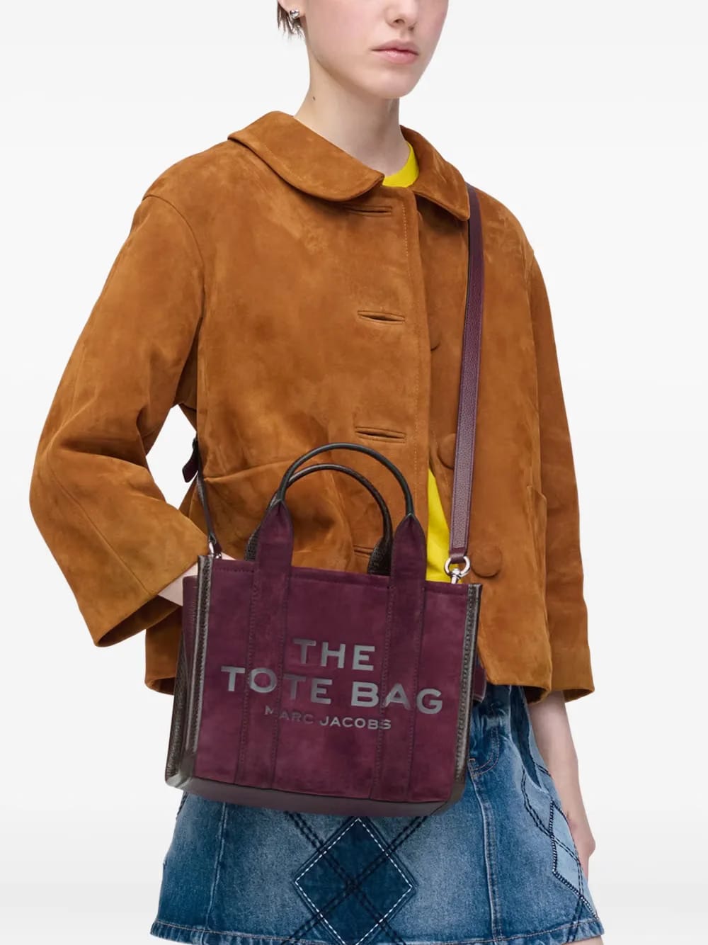 The Suede Small Tote bag