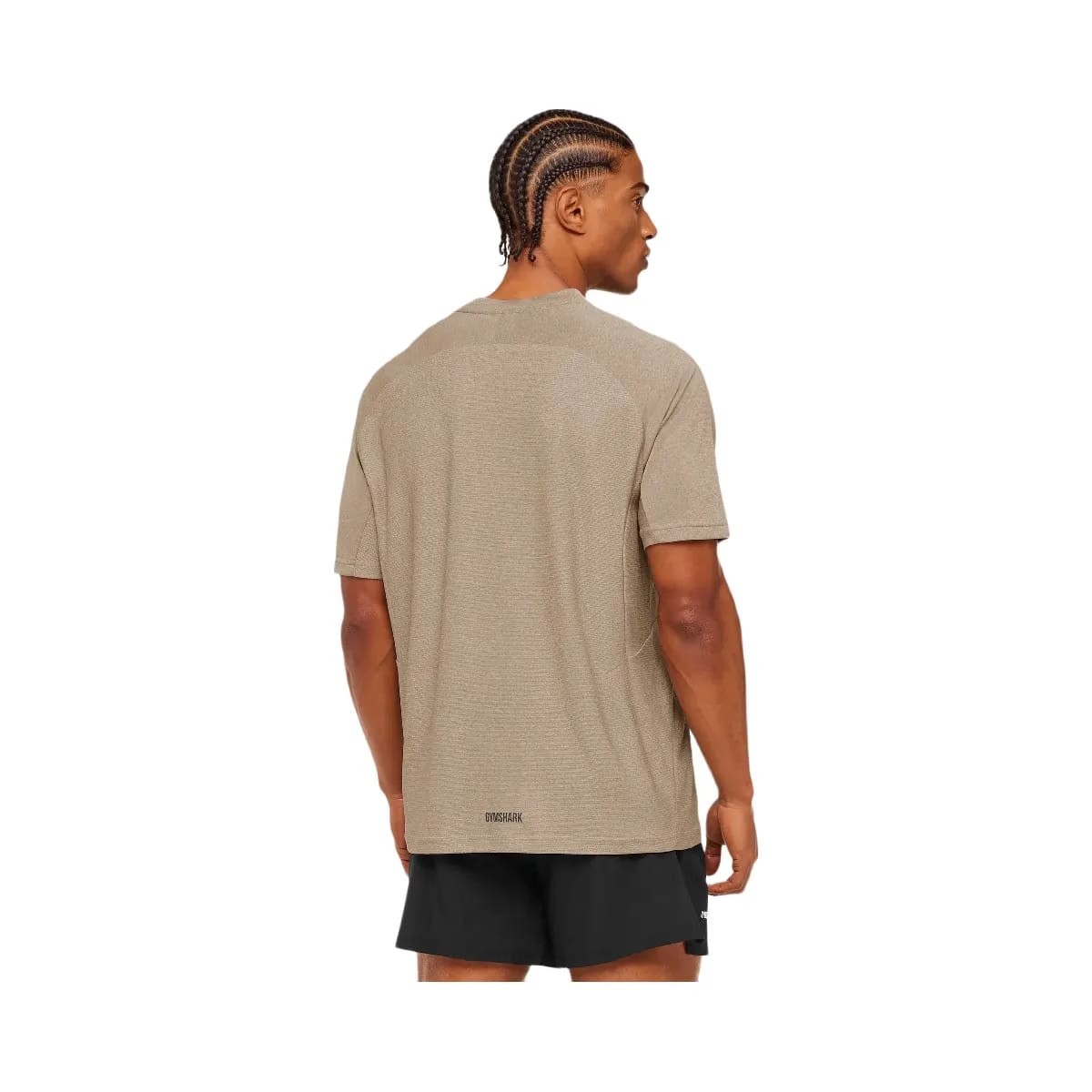 Gymshark Weekend T-Shirt "Cement Brown Tinted White"
