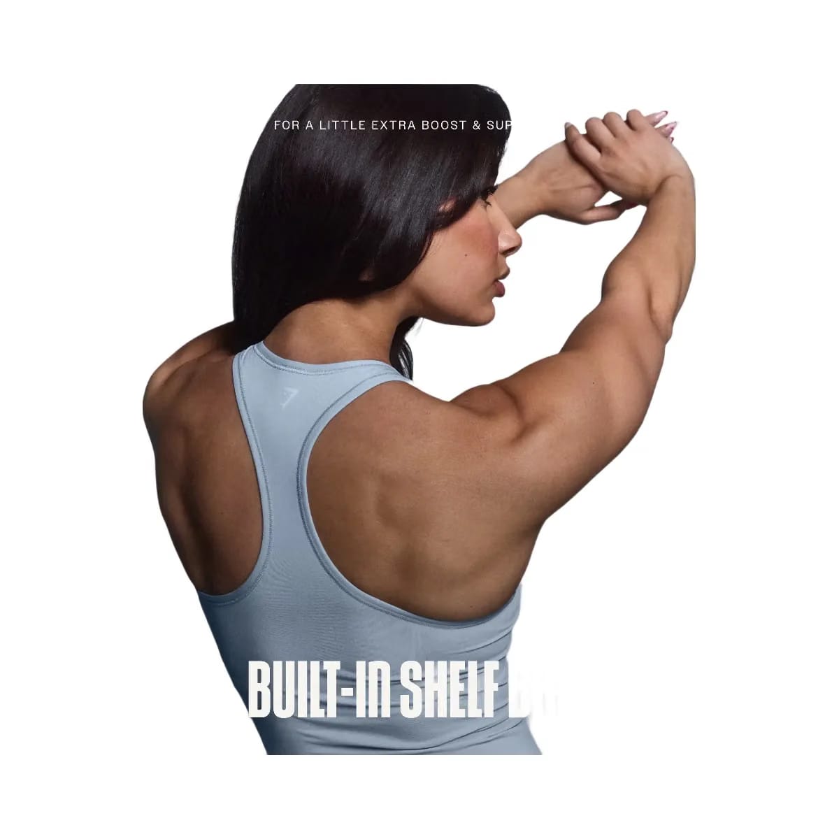 Gymshark FeatherForm Tank "Chilled Blue"