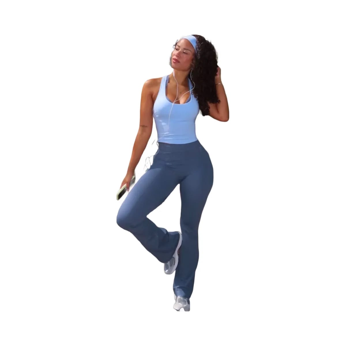 Gymshark FeatherForm Tank "Chilled Blue"