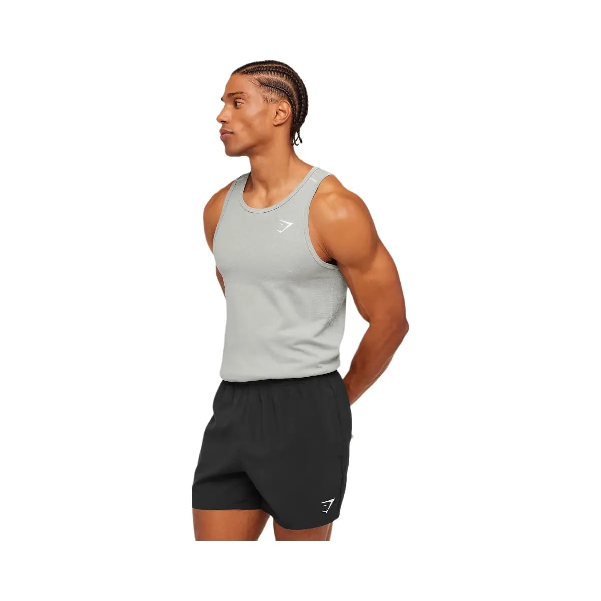 Gymshark Vital Tank "Light Grey Smokey Grey"