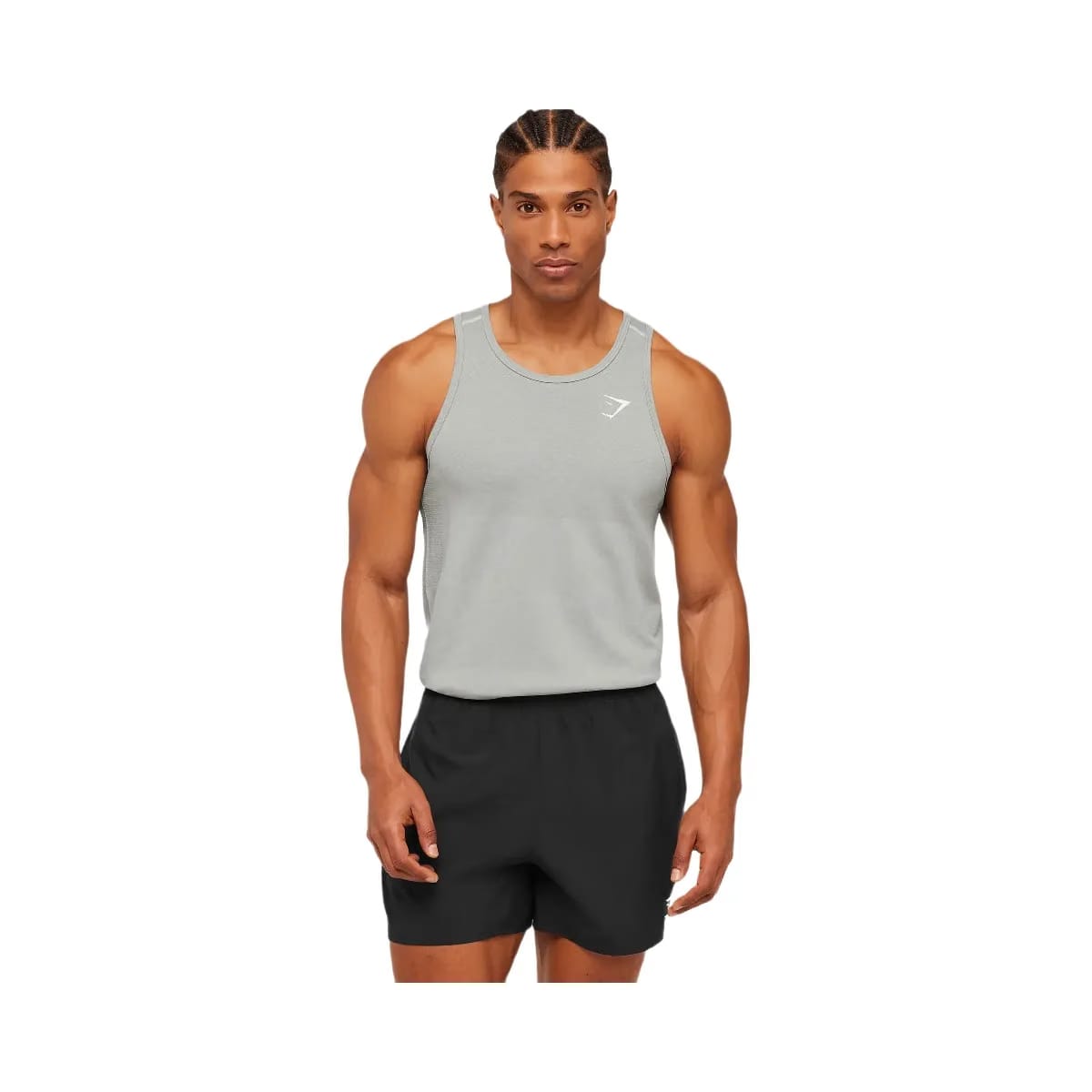Gymshark Vital Tank "Light Grey Smokey Grey"