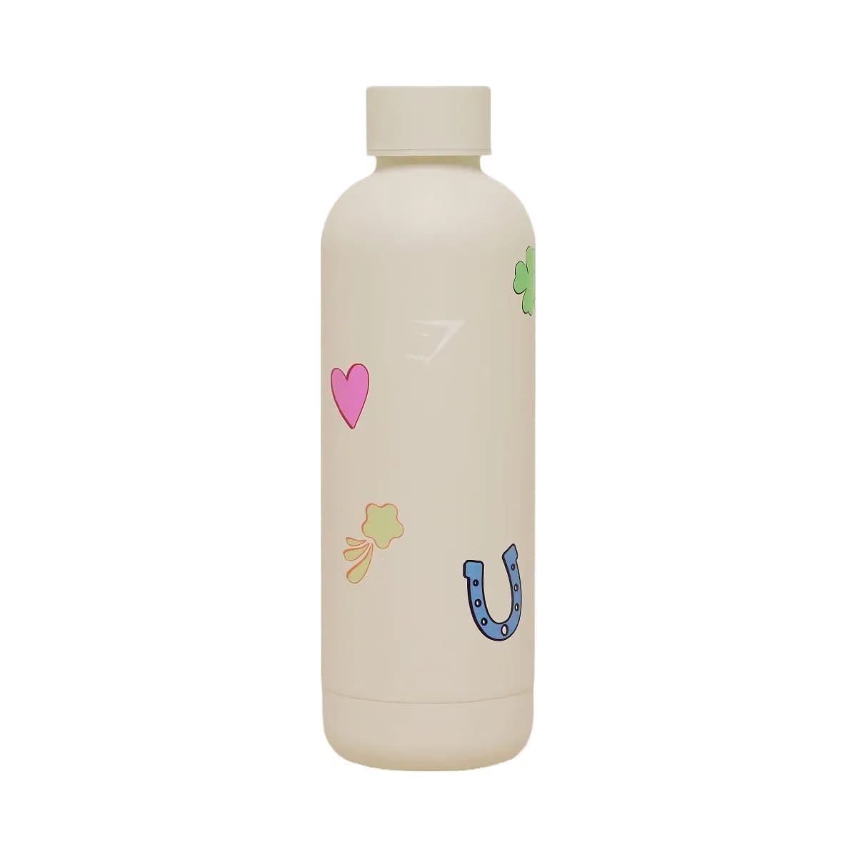 Gymshark Lucky Graphic 500ml Bottle "Tinted White"
