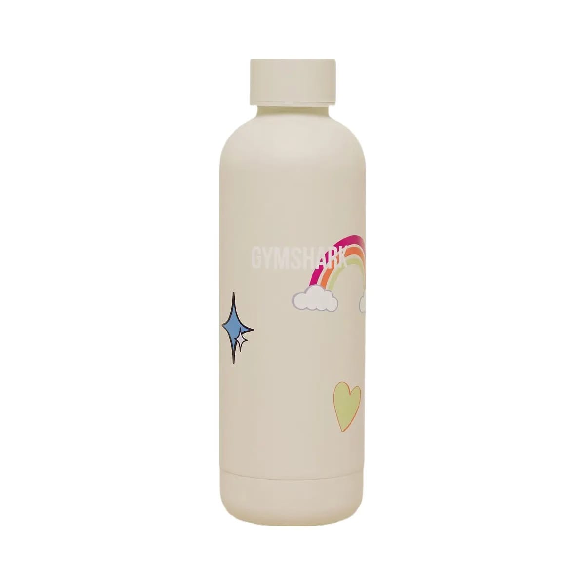 Gymshark Lucky Graphic 500ml Bottle "Tinted White"