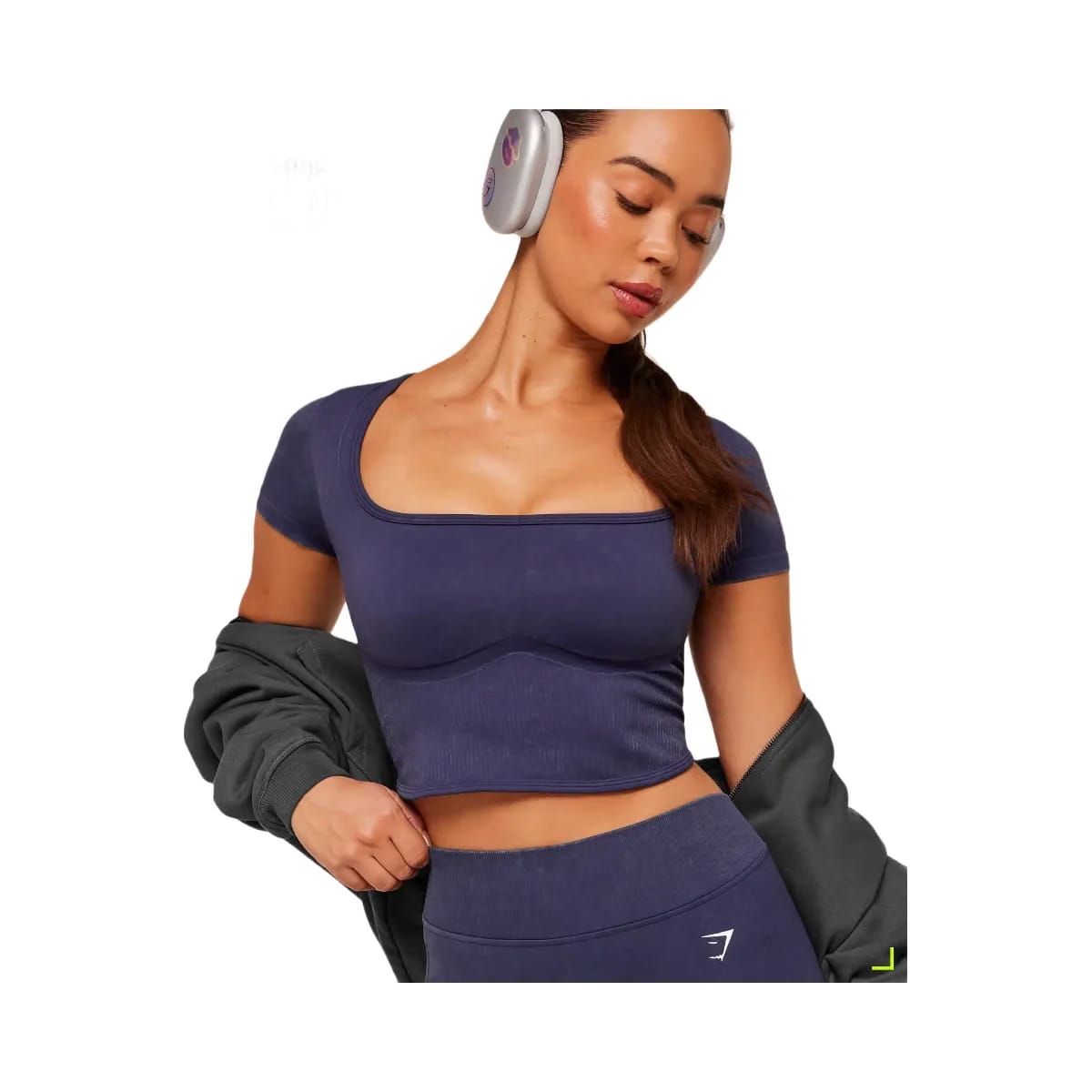 Gymshark x Bratz Crop Top "Indigo Purple Wash"