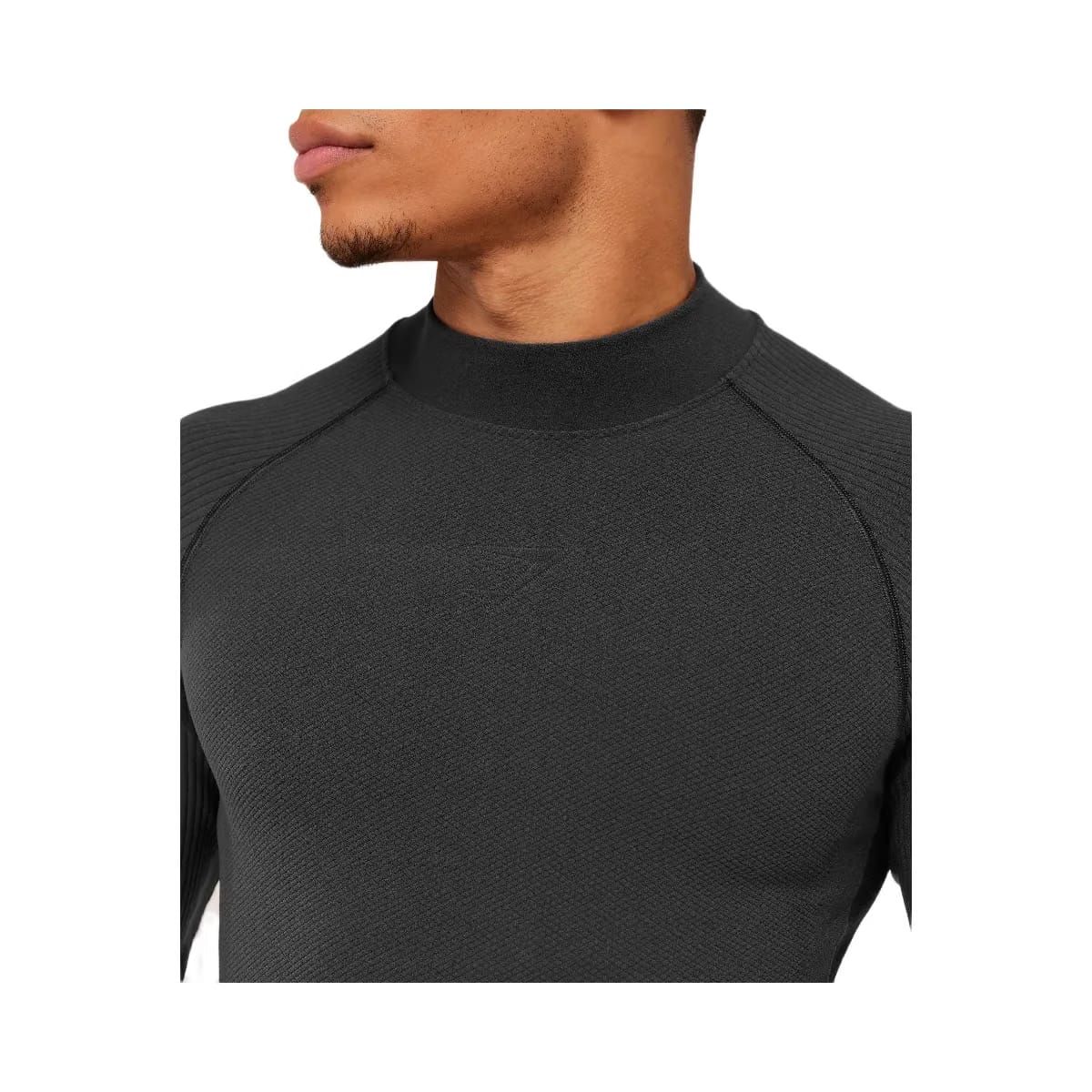Gymshark Physique Long Sleeve T-Shirt "Grey Black"