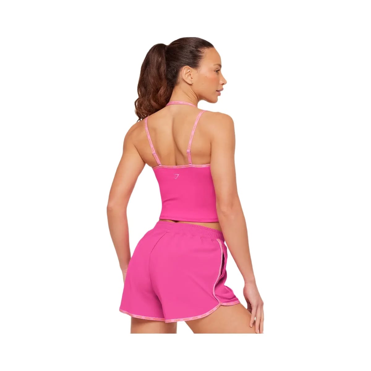 Gymshark Micro Logo Tank "Super-Set Pink"