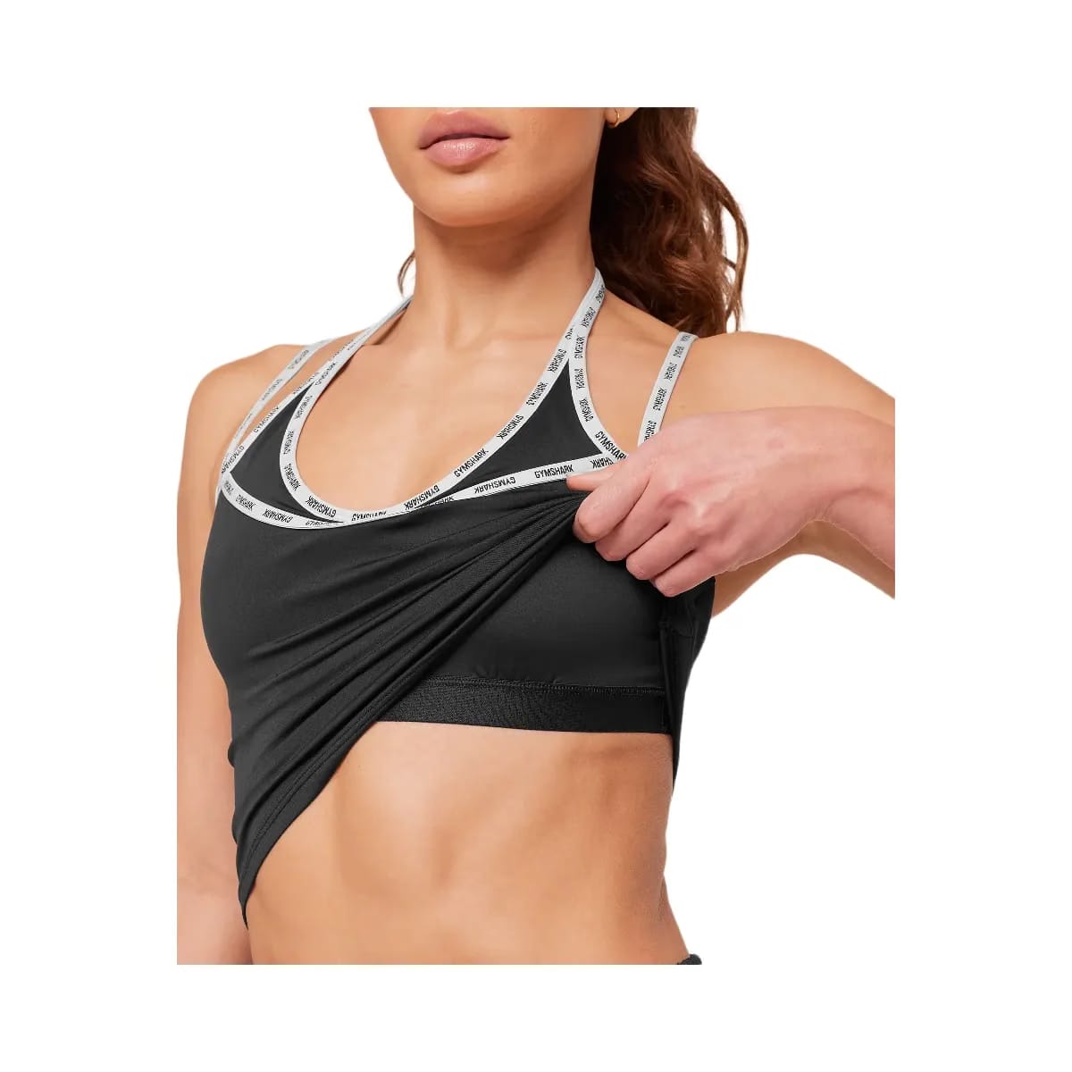 Gymshark Micro Logo Tank "Black"