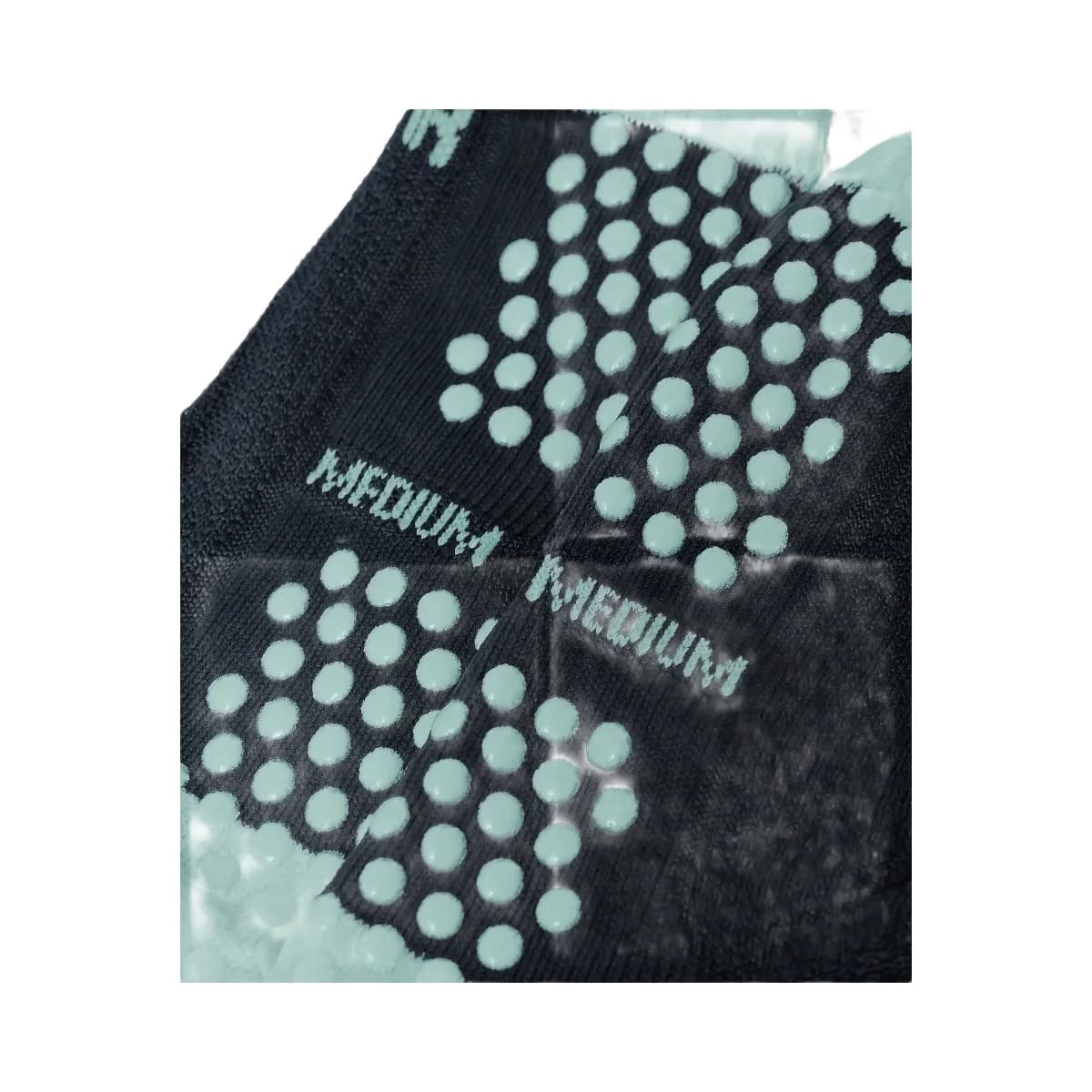 Gymshark Hybrid Training Grip Socks Single "Black Pop Turquoise"