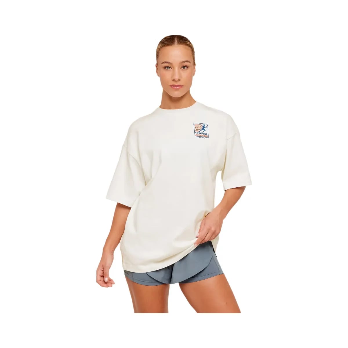 Gymshark Run Club Graphic Short Sleeve T-Shirt "GS Soft White"