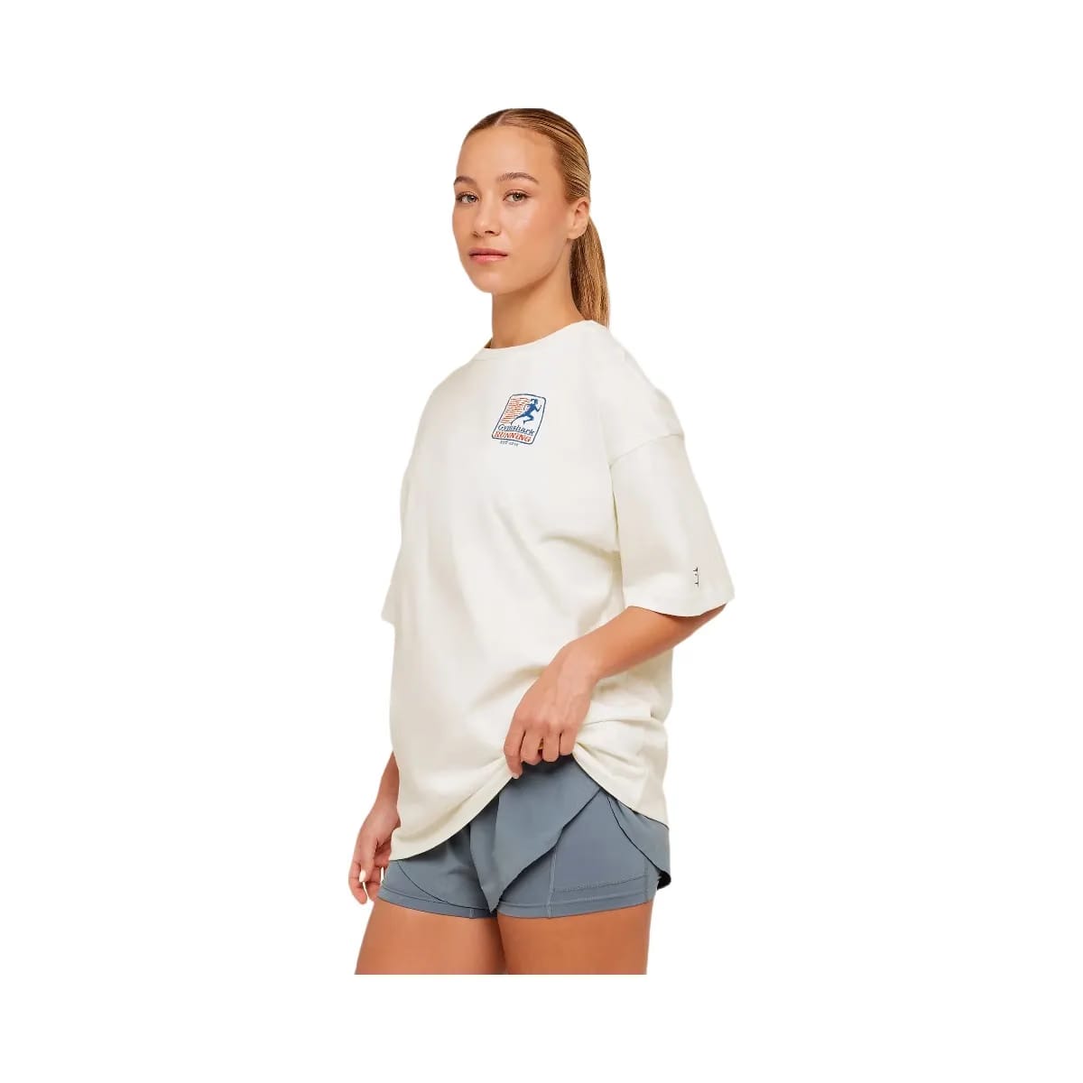 Gymshark Run Club Graphic Short Sleeve T-Shirt "GS Soft White"