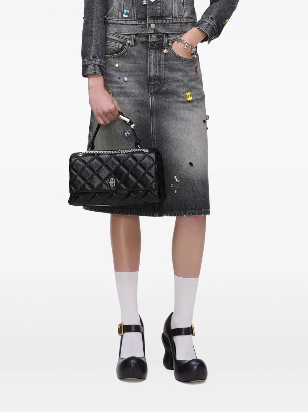 The Quilted Dual Convertible Shoulder bag
