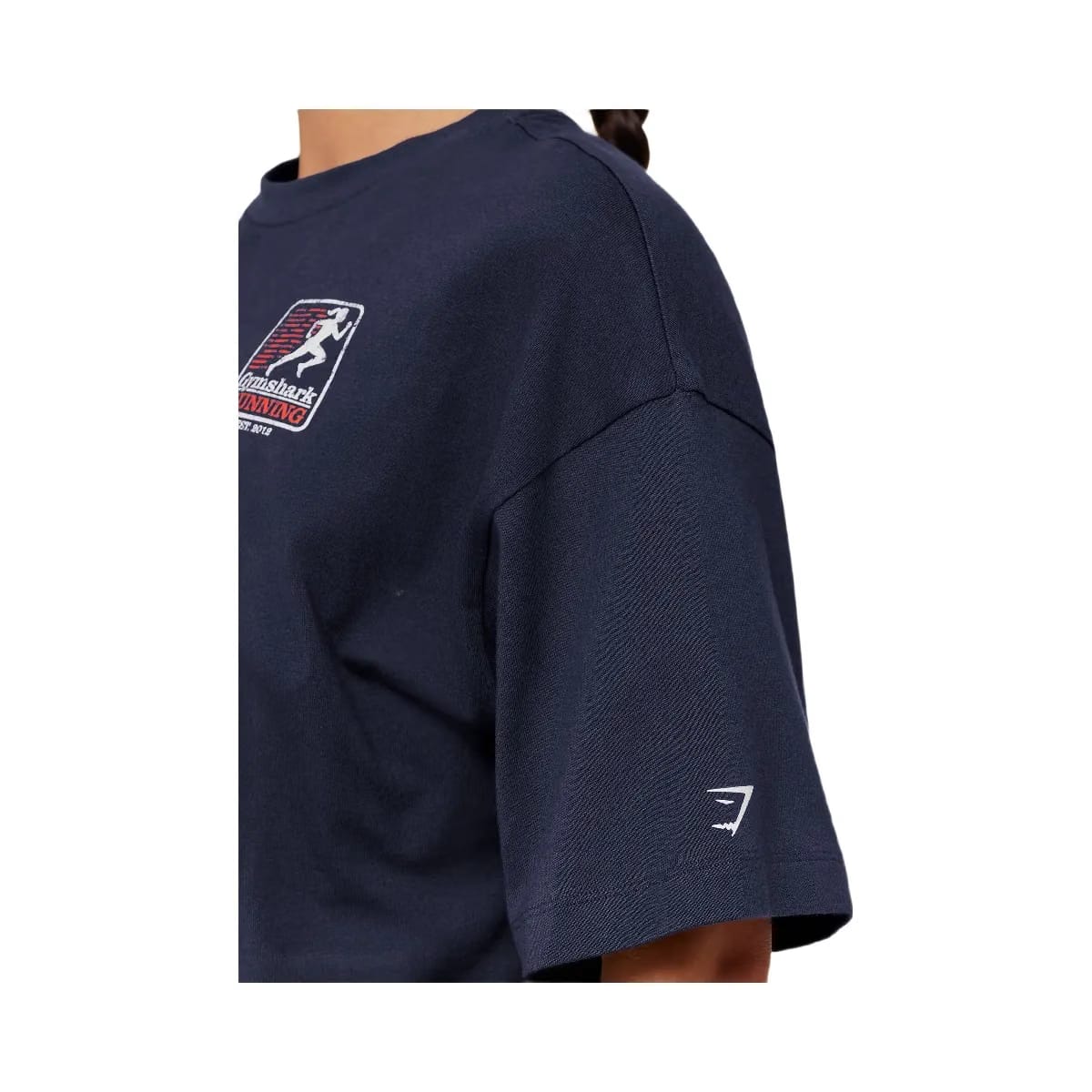 Gymshark Run Club Graphic Short Sleeve T-Shirt "Heavy Blue"