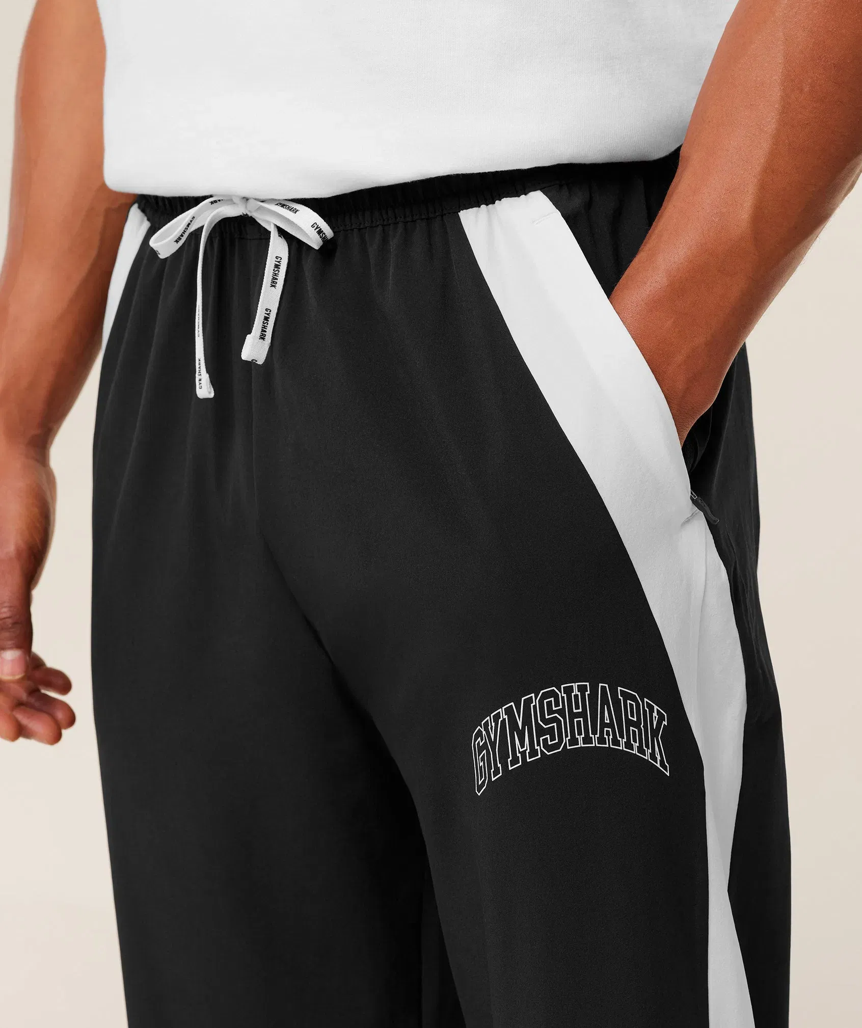 Gymshark Collegiate Tech Pants Gs Black