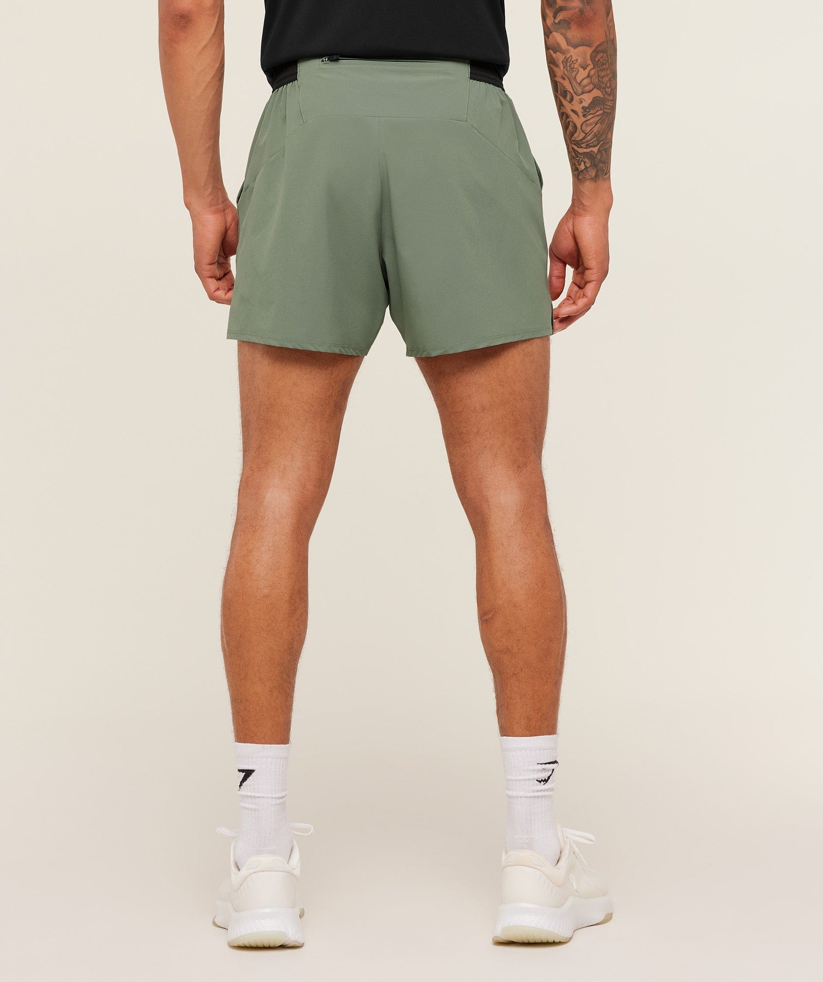 Gymshark Weekend 5" Shorts Gs Unit Green