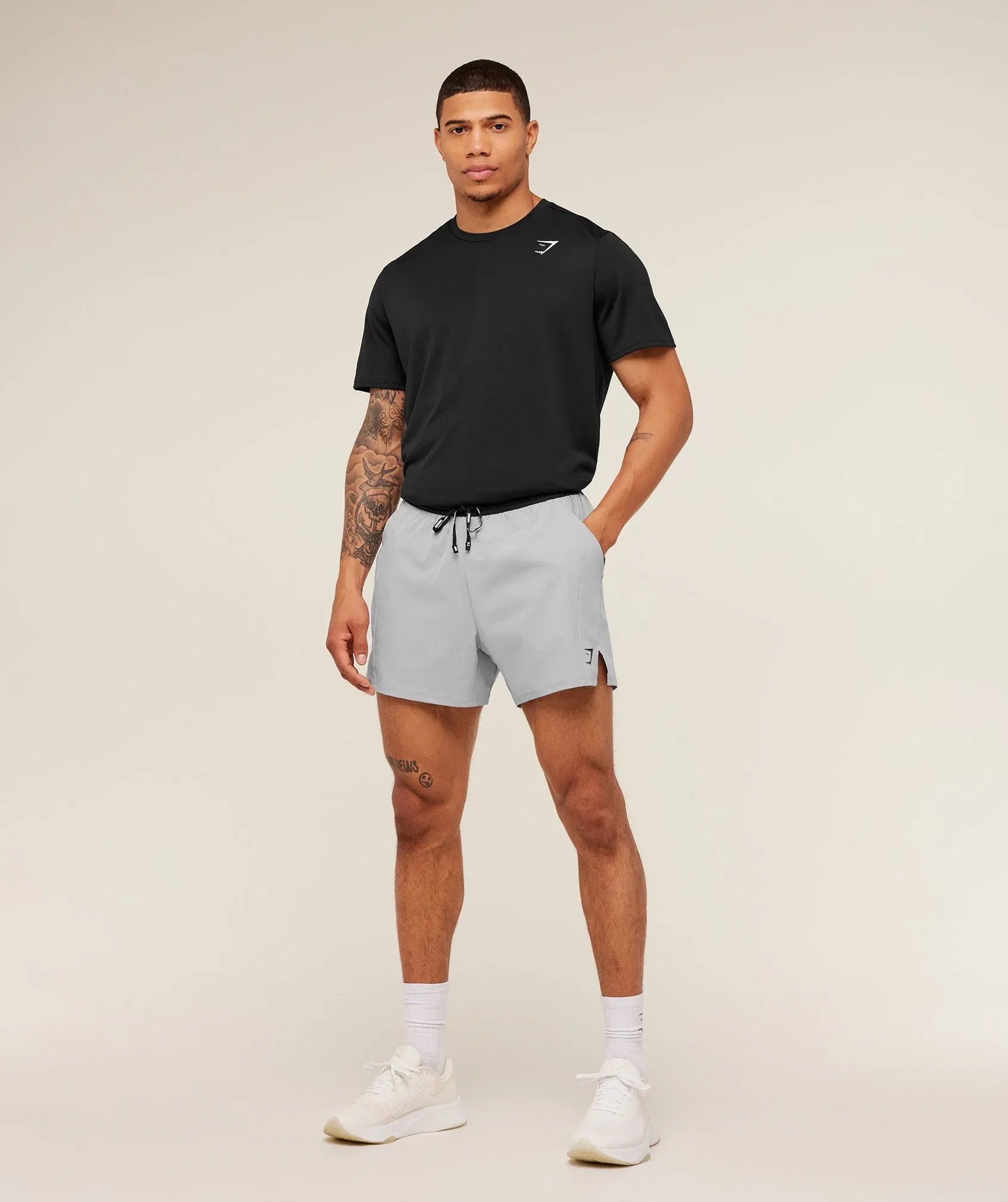 Gymshark Weekend 5" Shorts Stratus Grey