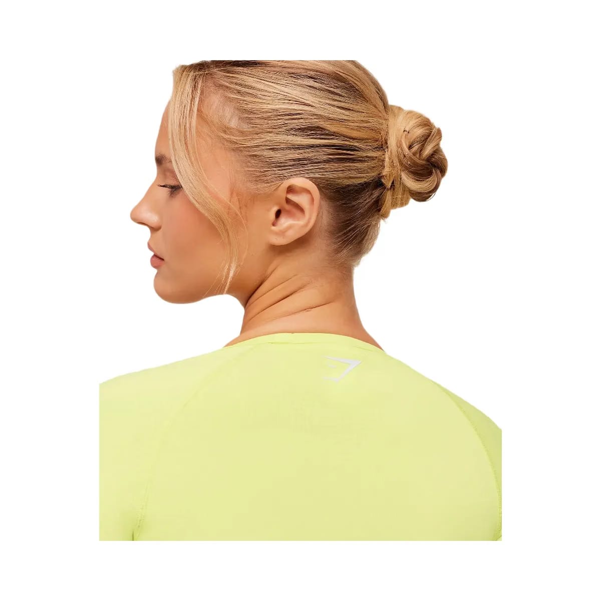 Gymshark Vital Sweetheart Neck Crop Top "Sorbet Yellow"
