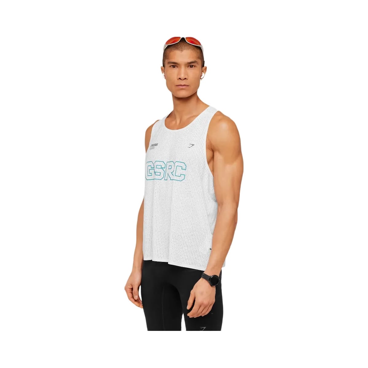 Gymshark Running Elite Race Vest "White"