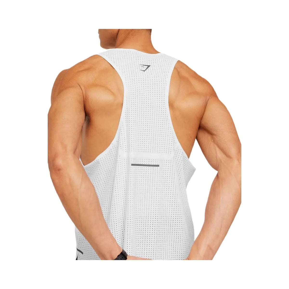 Gymshark Running Elite Race Vest "White"