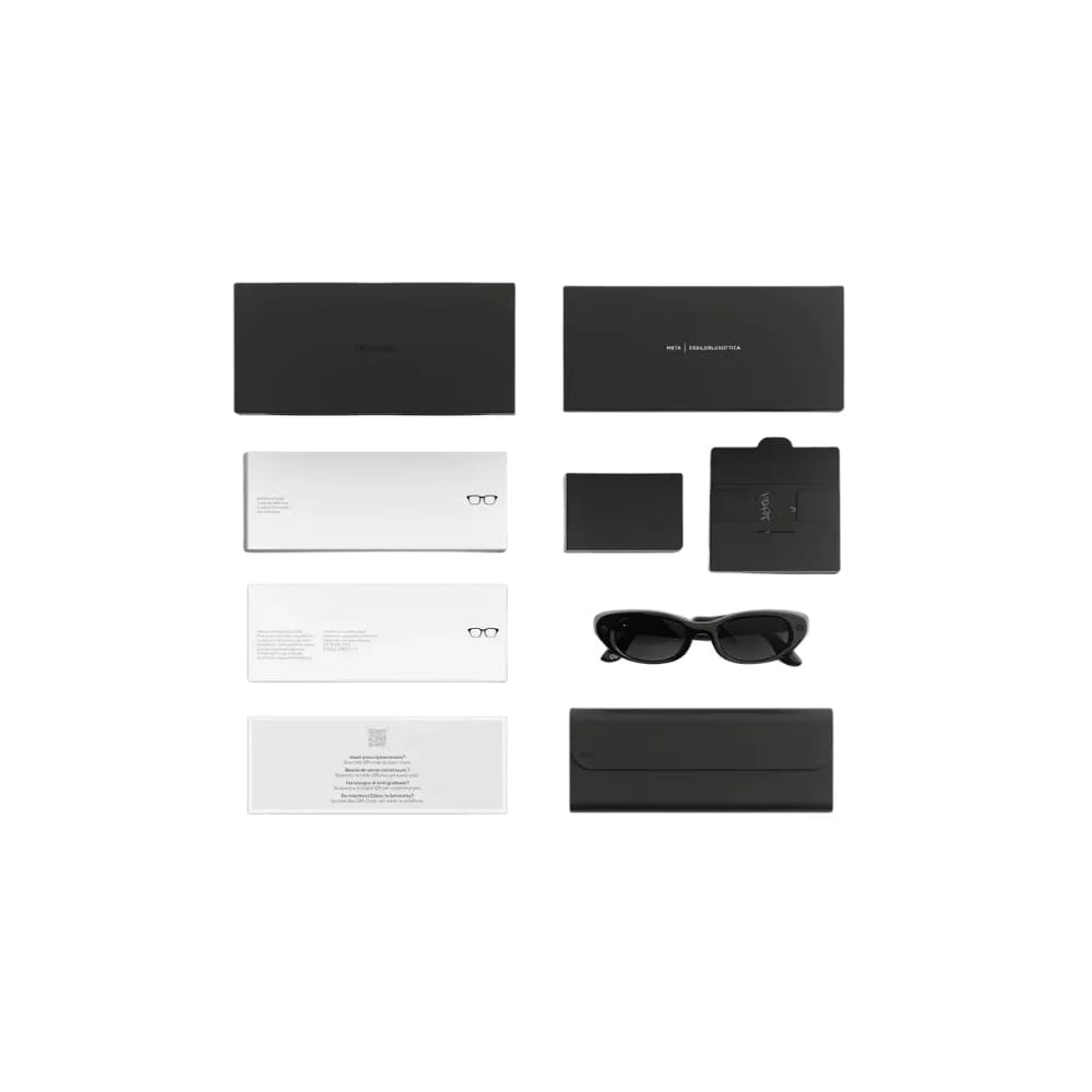 Meta Glasses Starfire Kylie Edition Classic Black Clear to Grey Transitions