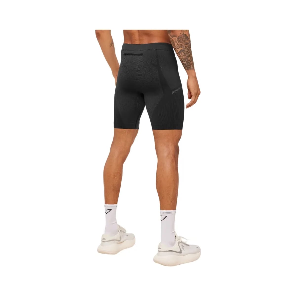 Gymshark Seamless Running Half Tight "Black Grey"