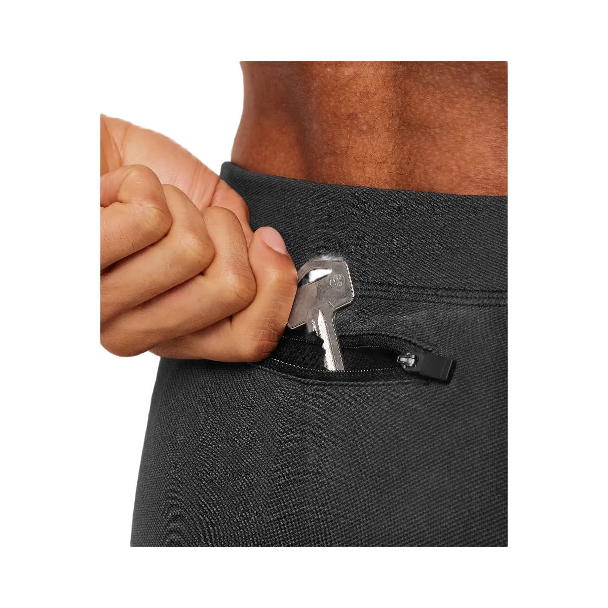 Gymshark Seamless Running Half Tight "Black Grey"