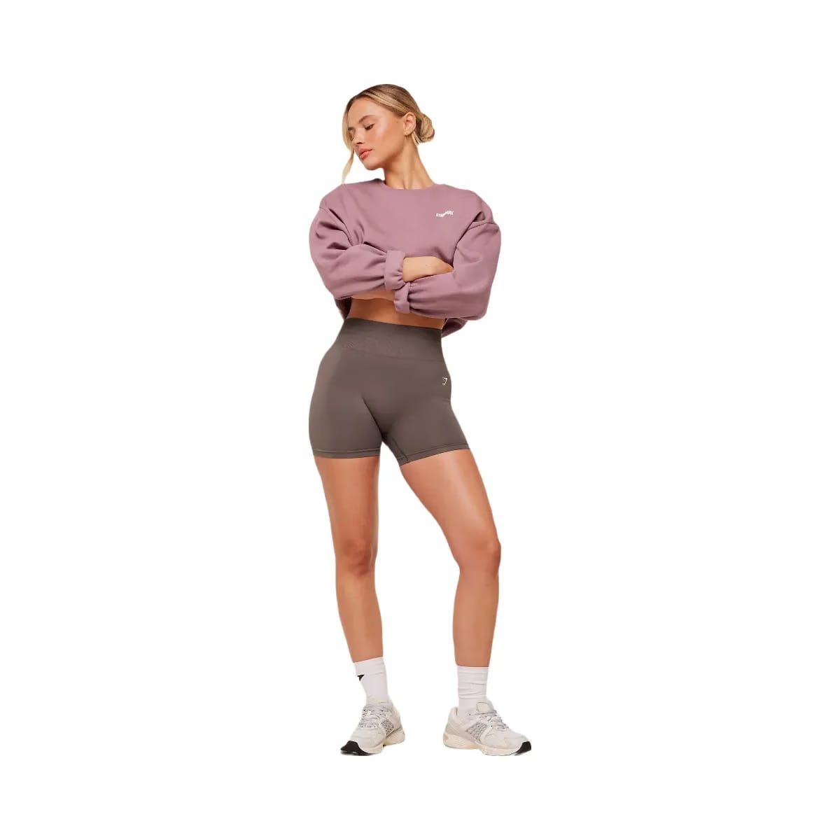 Gymshark Cosy Luxe Sweatshirt "Calm Pink"