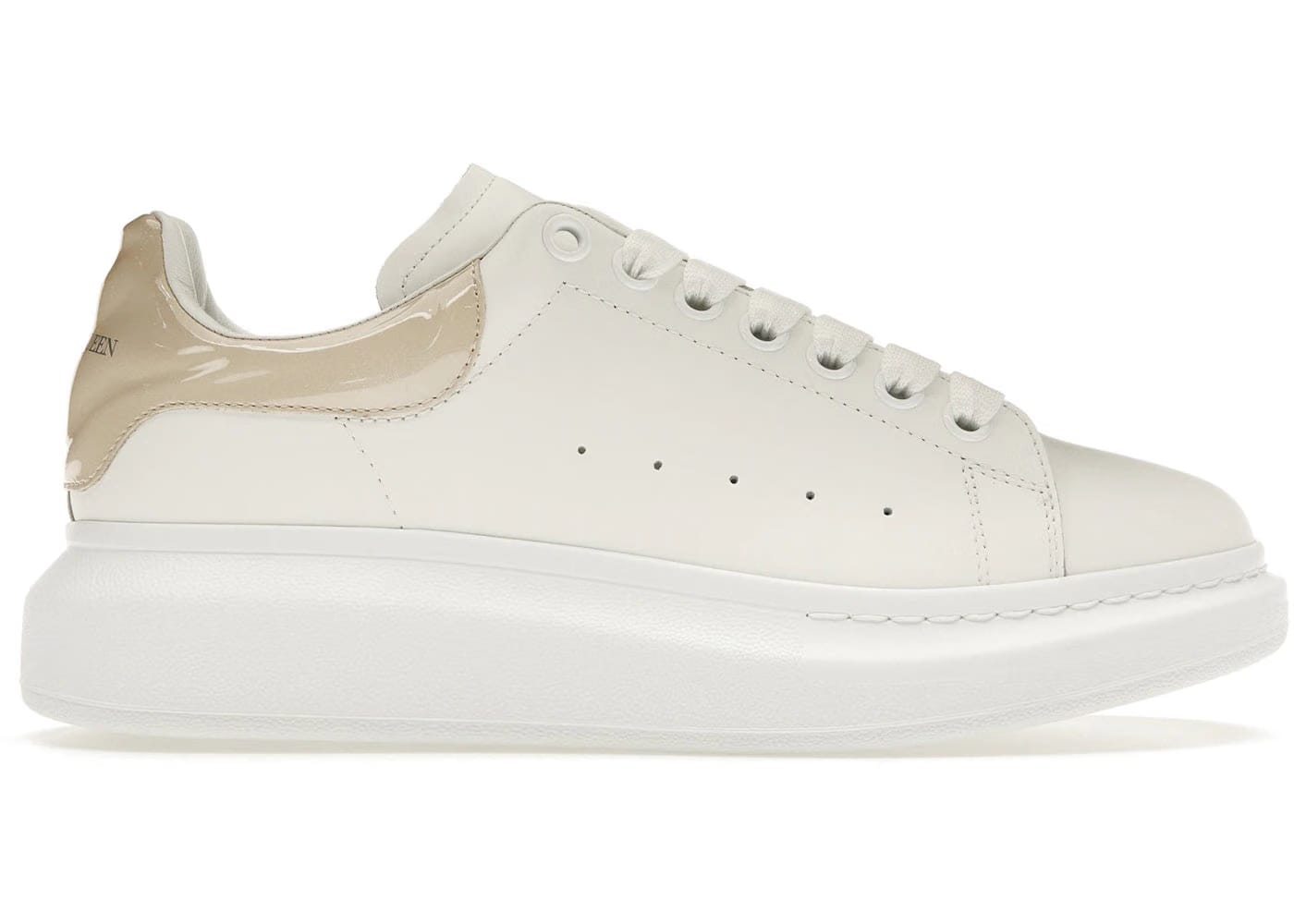 Alexander McQueen Oversized Sneaker High Frequency - Oyster