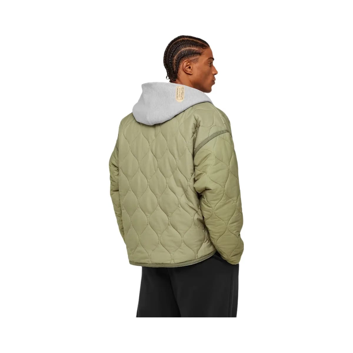 Gymshark x Saalt Studios Jacket "GS Utility Green GUILLE Core Grey Marl"