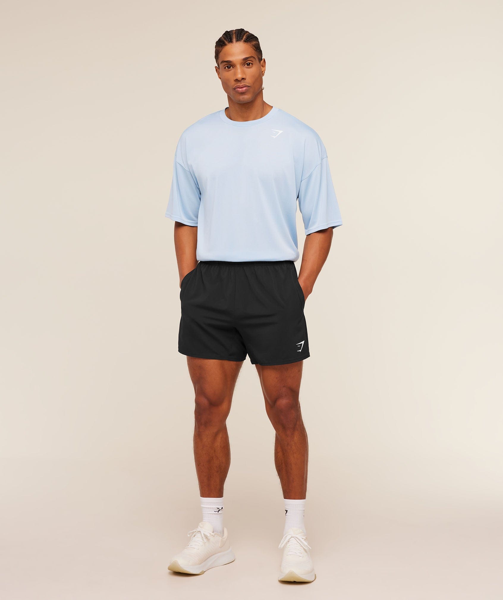 Gymshark Arrival Oversized T-Shirt Chilled Blue