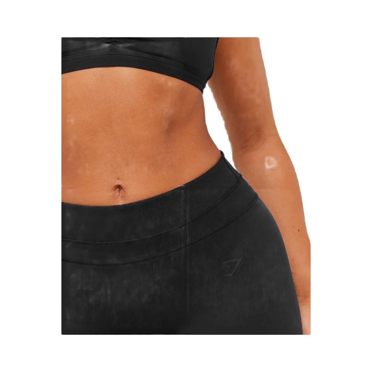 Gymshark Whitney Mid-High Rise Flared Leggings "Black"