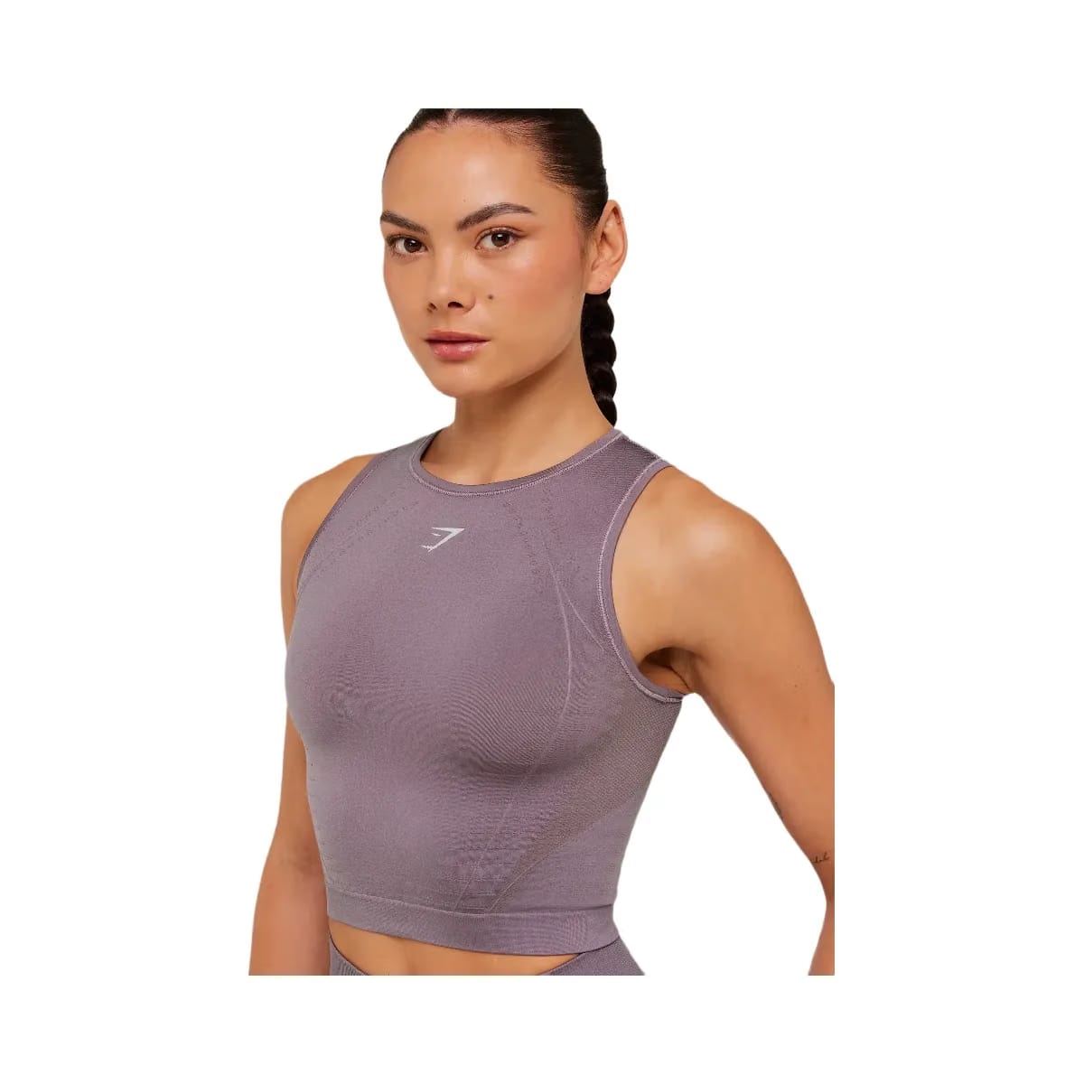Gymshark Running Seamless Tank "Dusk Purple Walnut Mauve"