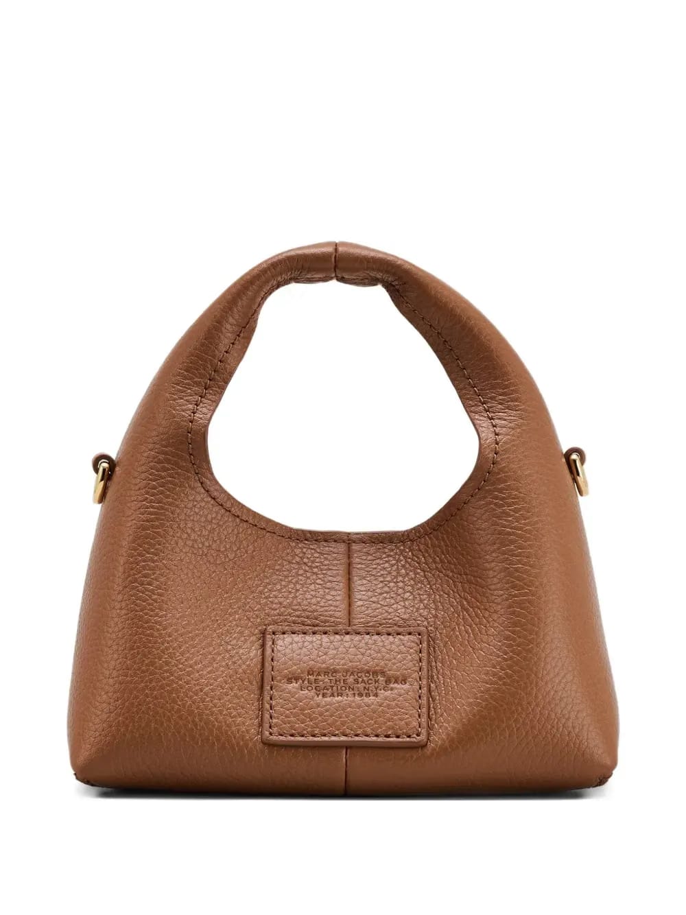 The Sack micro leather top-handle tote bag