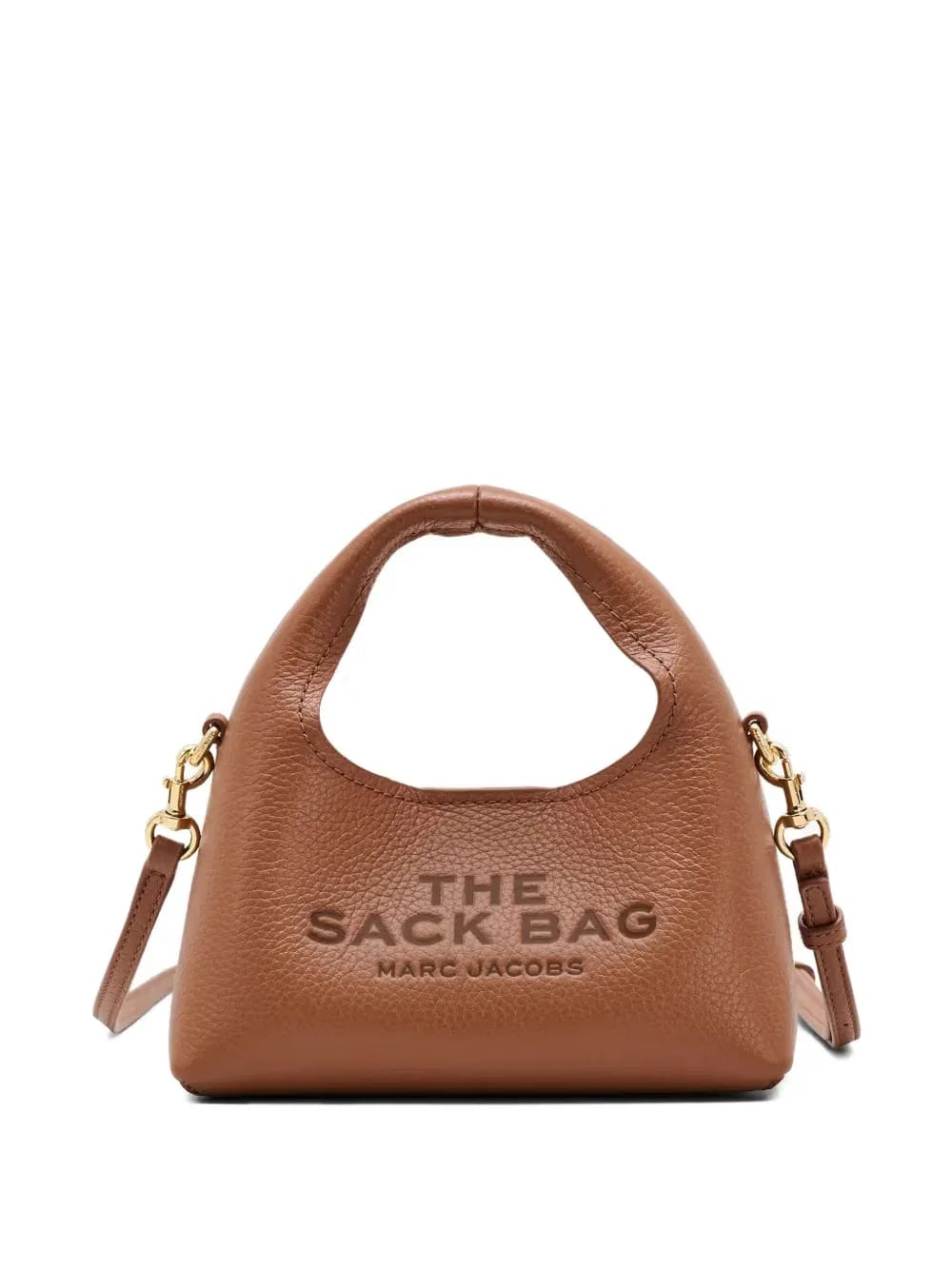 The Sack micro leather top-handle tote bag
